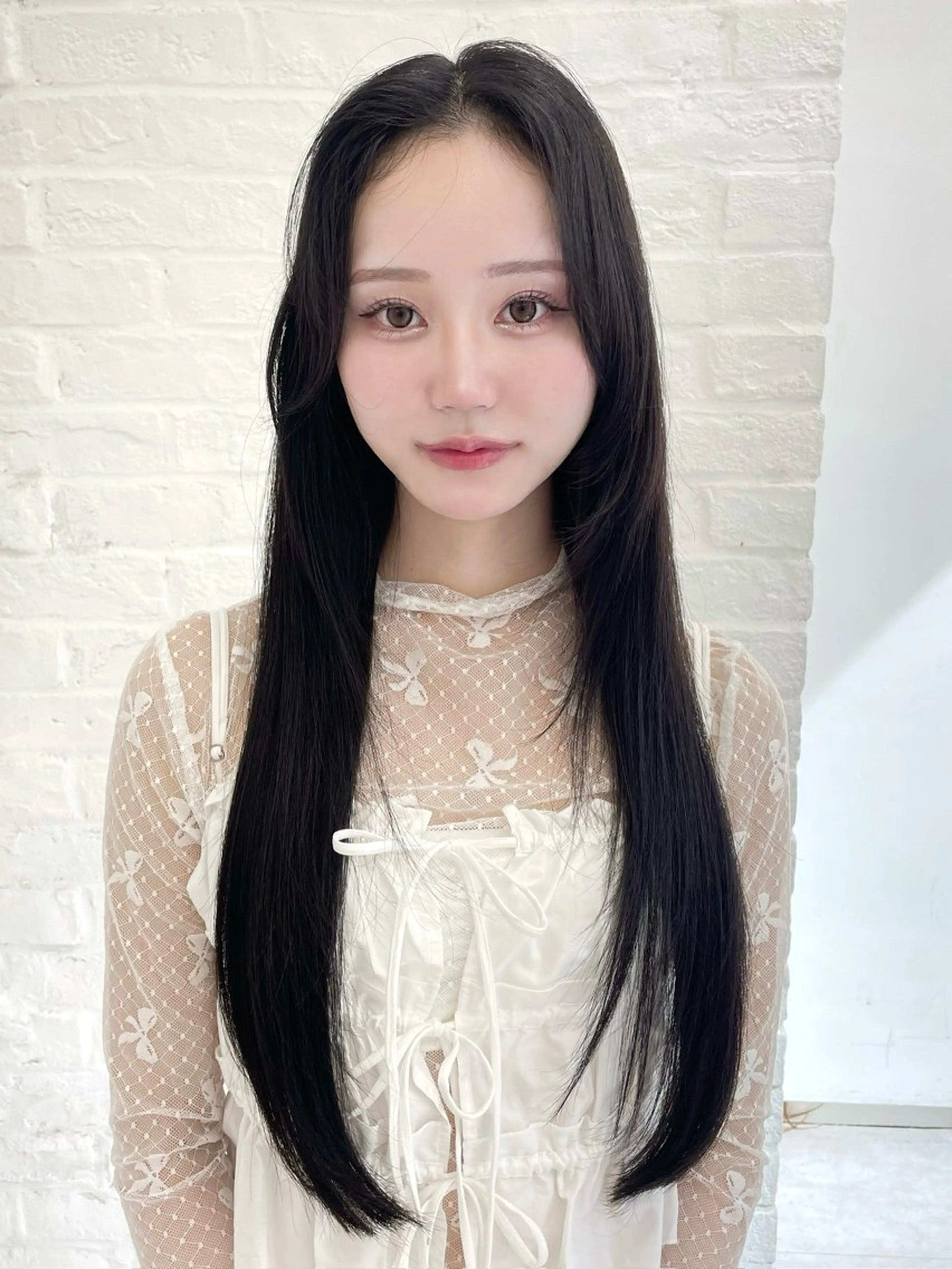 ロング 韓国ガーリーヘア🎀 Sayaka🤍のヘアスタイル