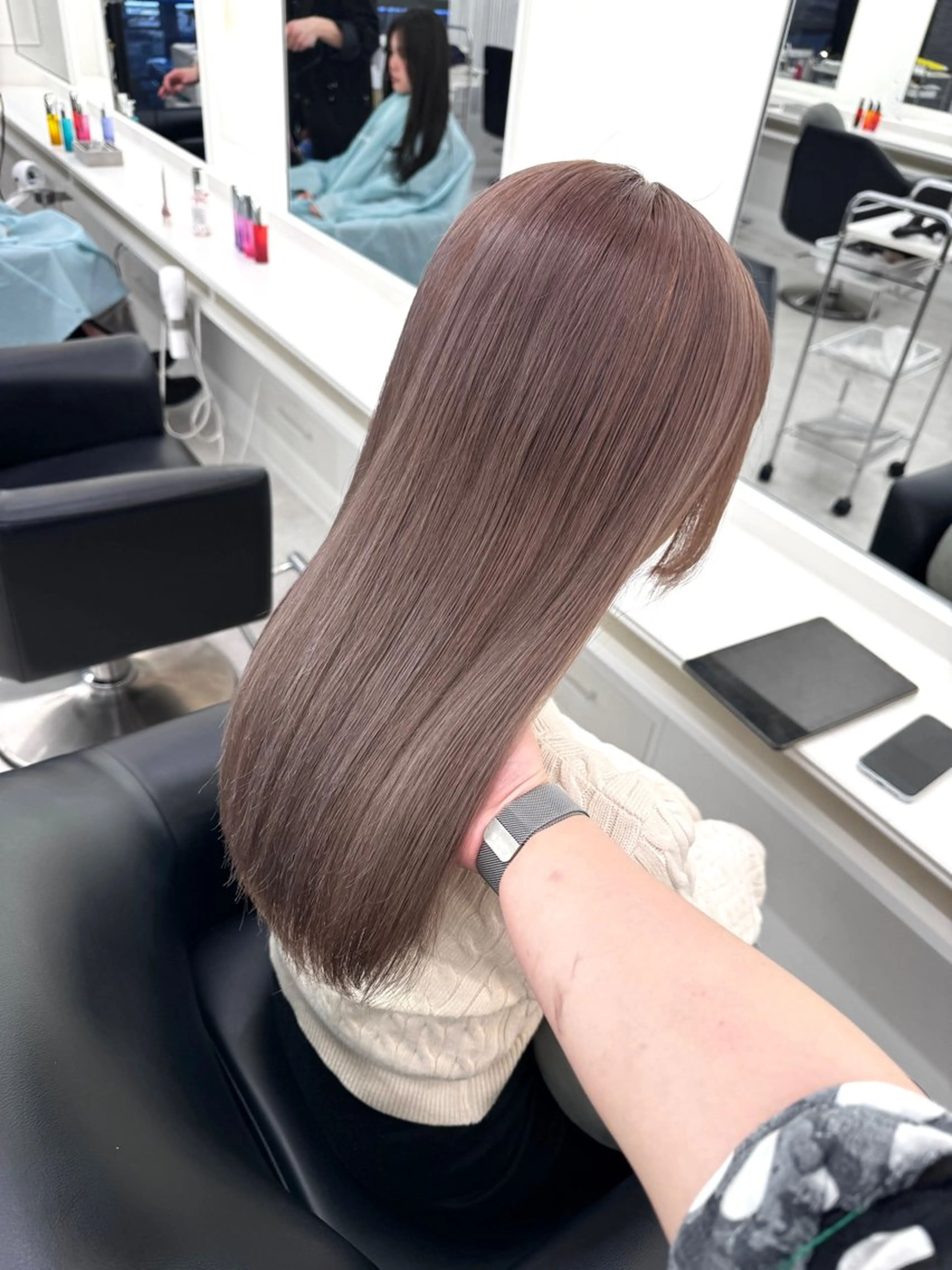 ロング カラー ヘアカラー ♡ParveMix NANO♡のヘアスタイル