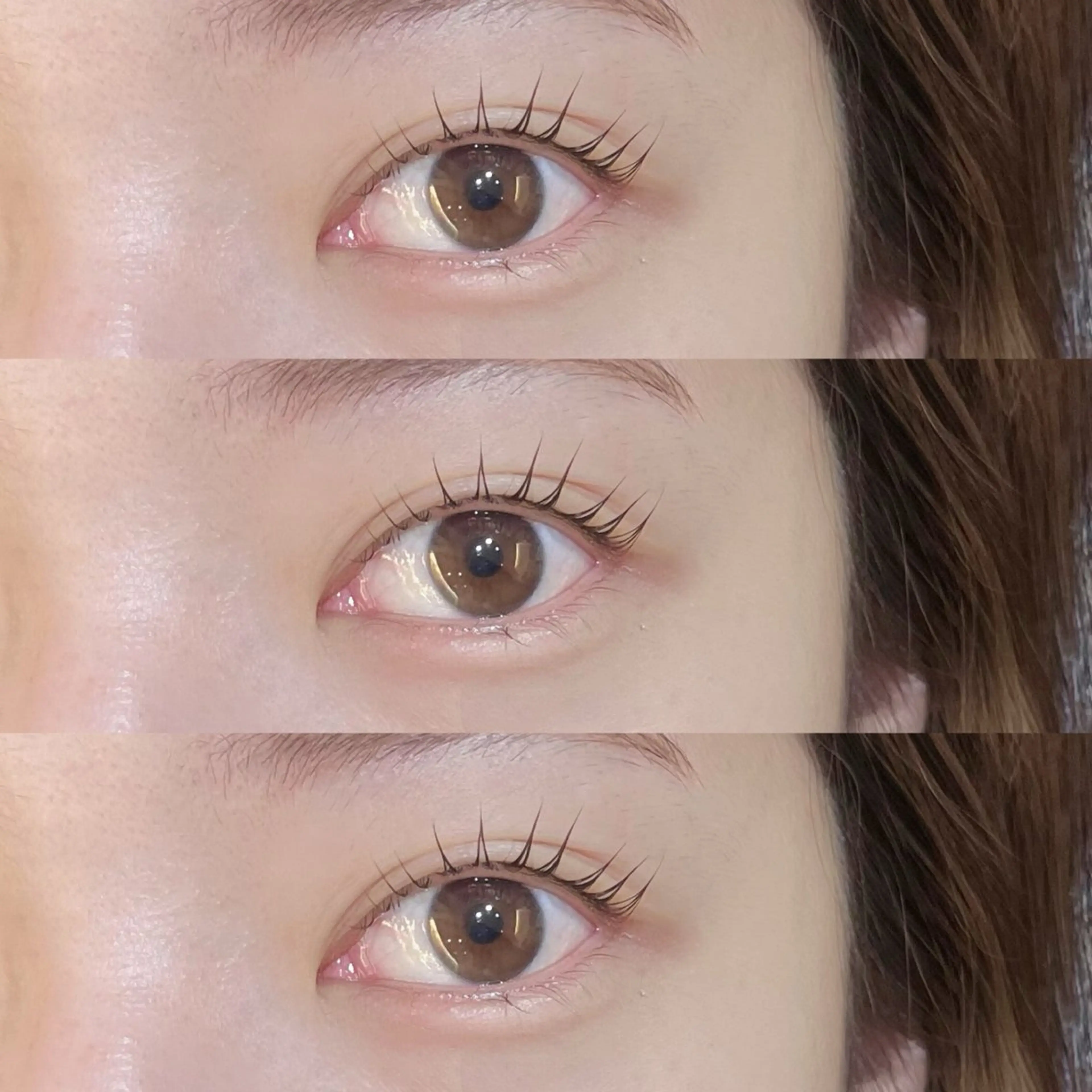 マツエク・マツパ パリジェンヌラッシュリフト マツパ 棚橋 光海のヘアスタイル