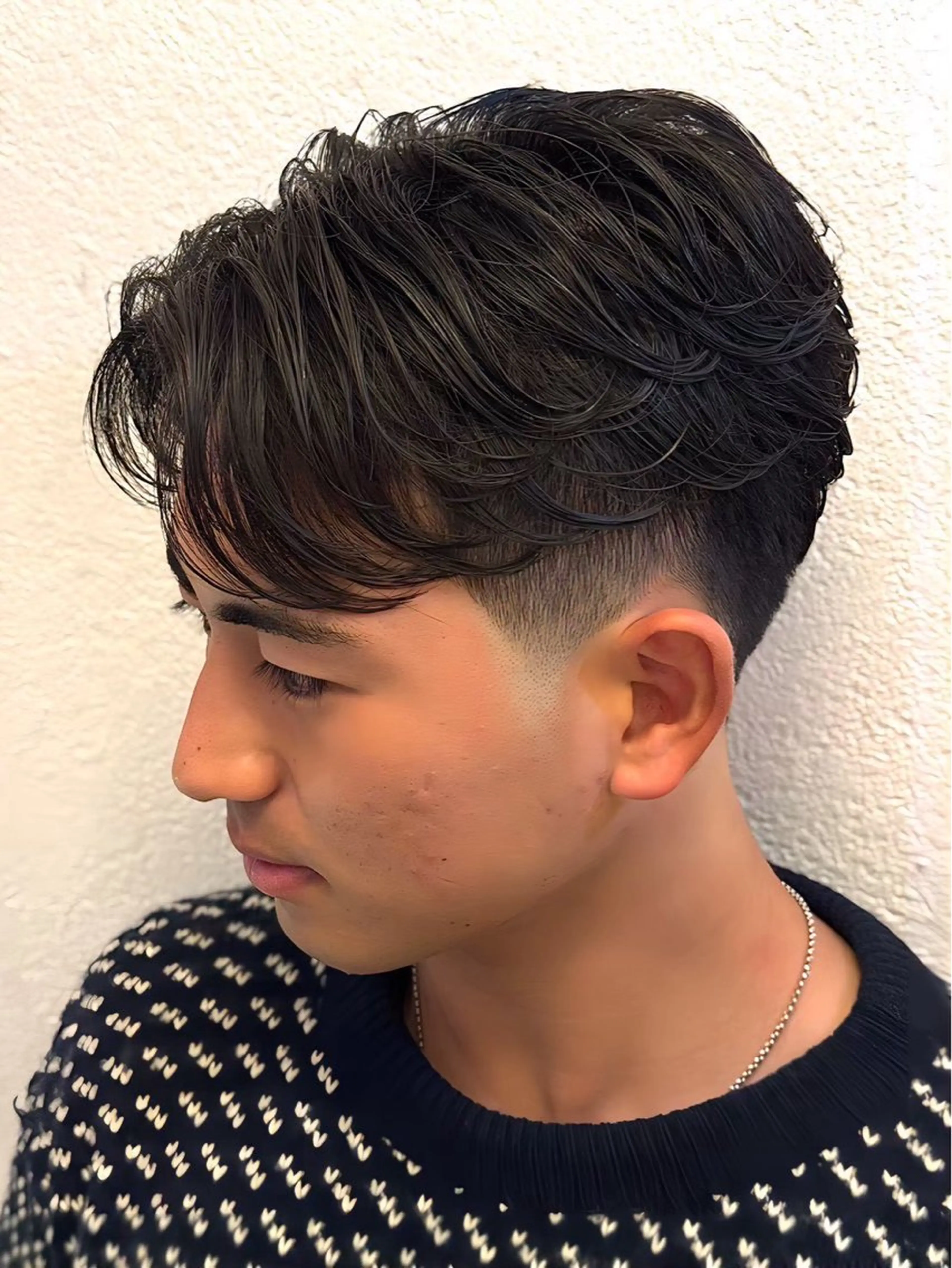 ミディアム 神山 輝利佑のヘアスタイル