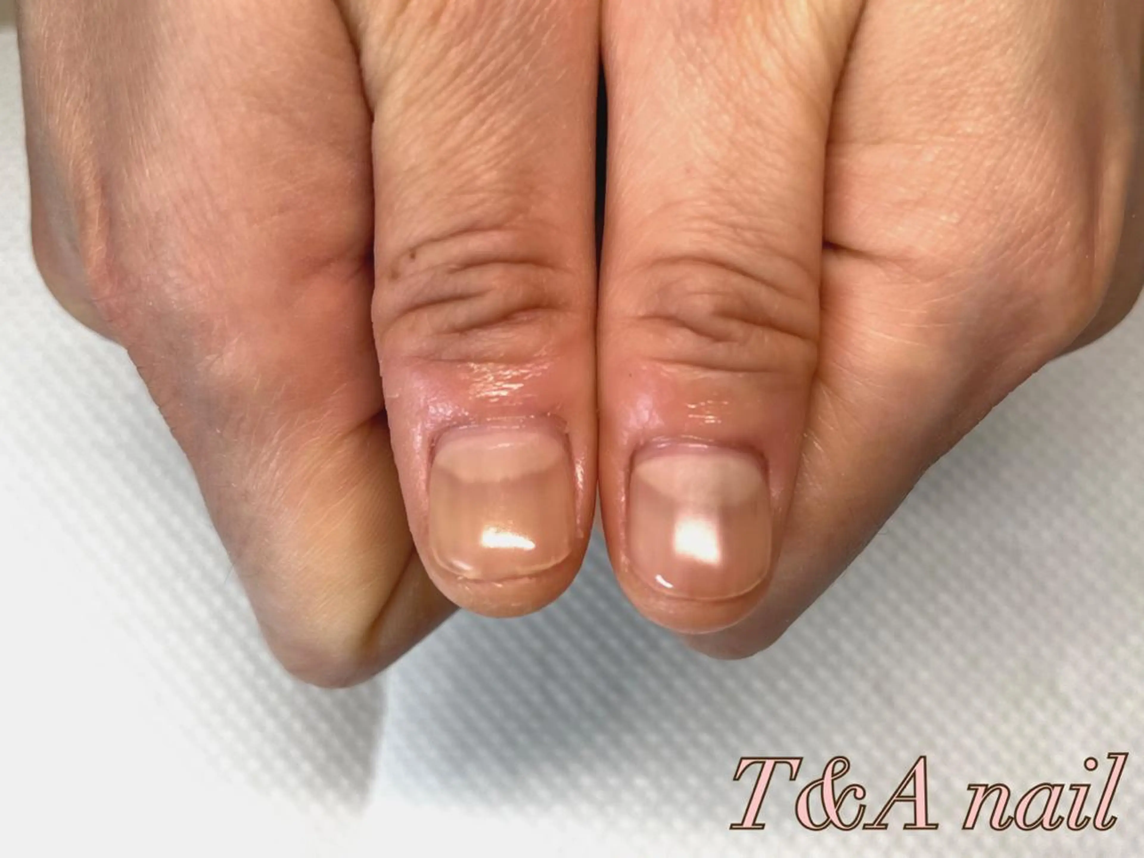 ショート ネイル ショートヘア ジェルネイル スカルプネイル ショートネイル T&A nailのネイルデザイン