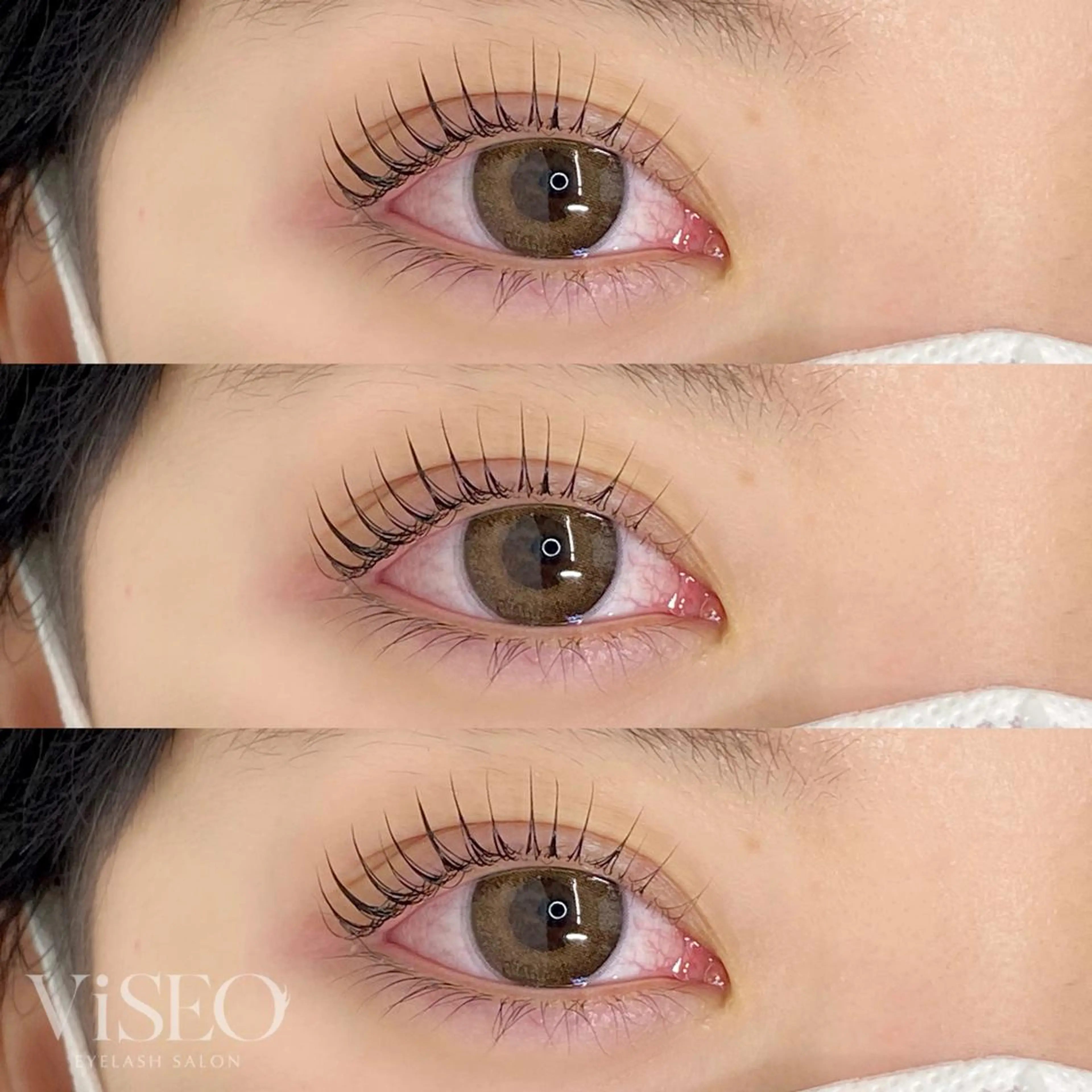 マツエク・マツパ パリジェンヌラッシュリフト 一重×まつ毛パーマ Refine Sayakaのマツエク・マツパデザイン