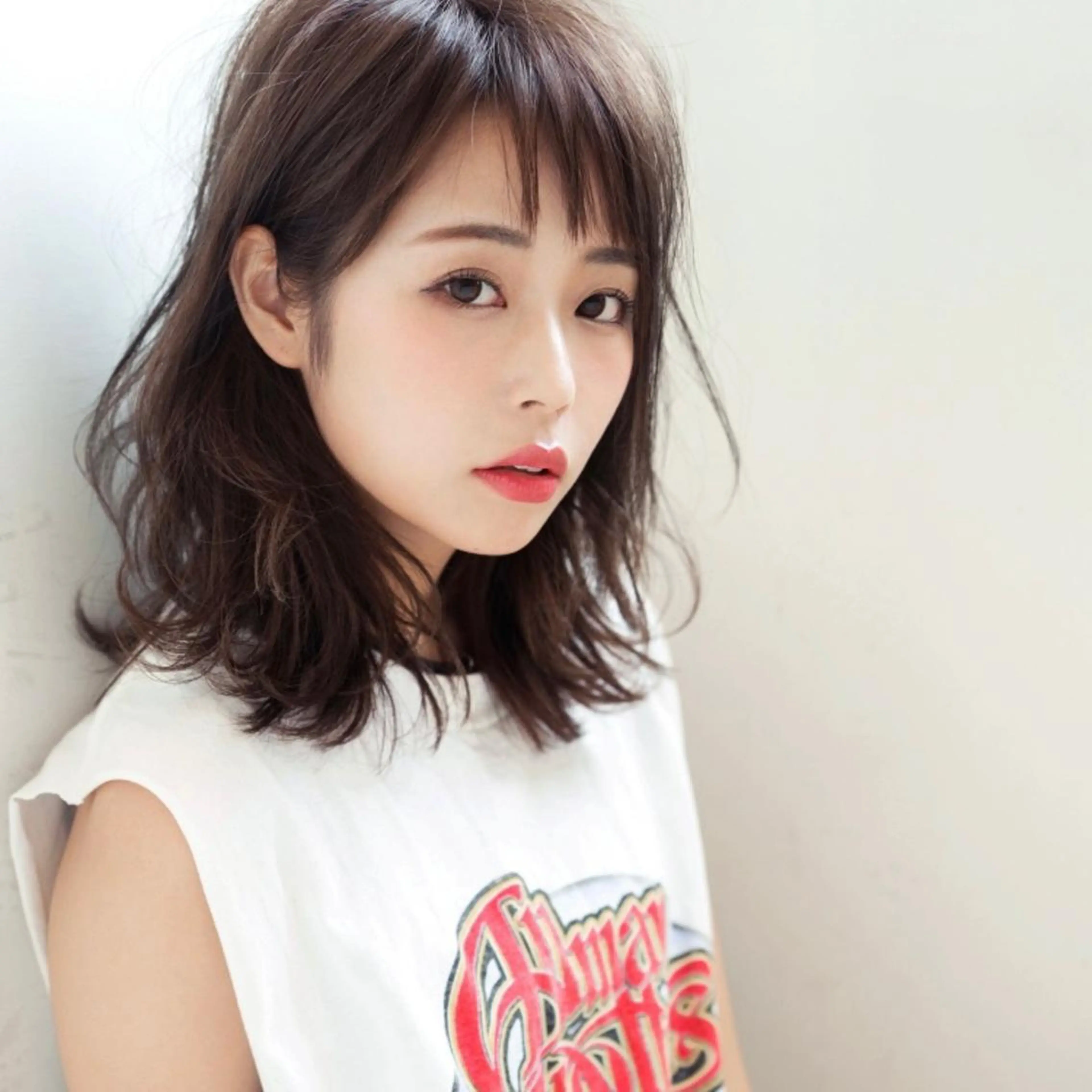 カラー ぐらんぐりーん 藤中のヘアスタイル