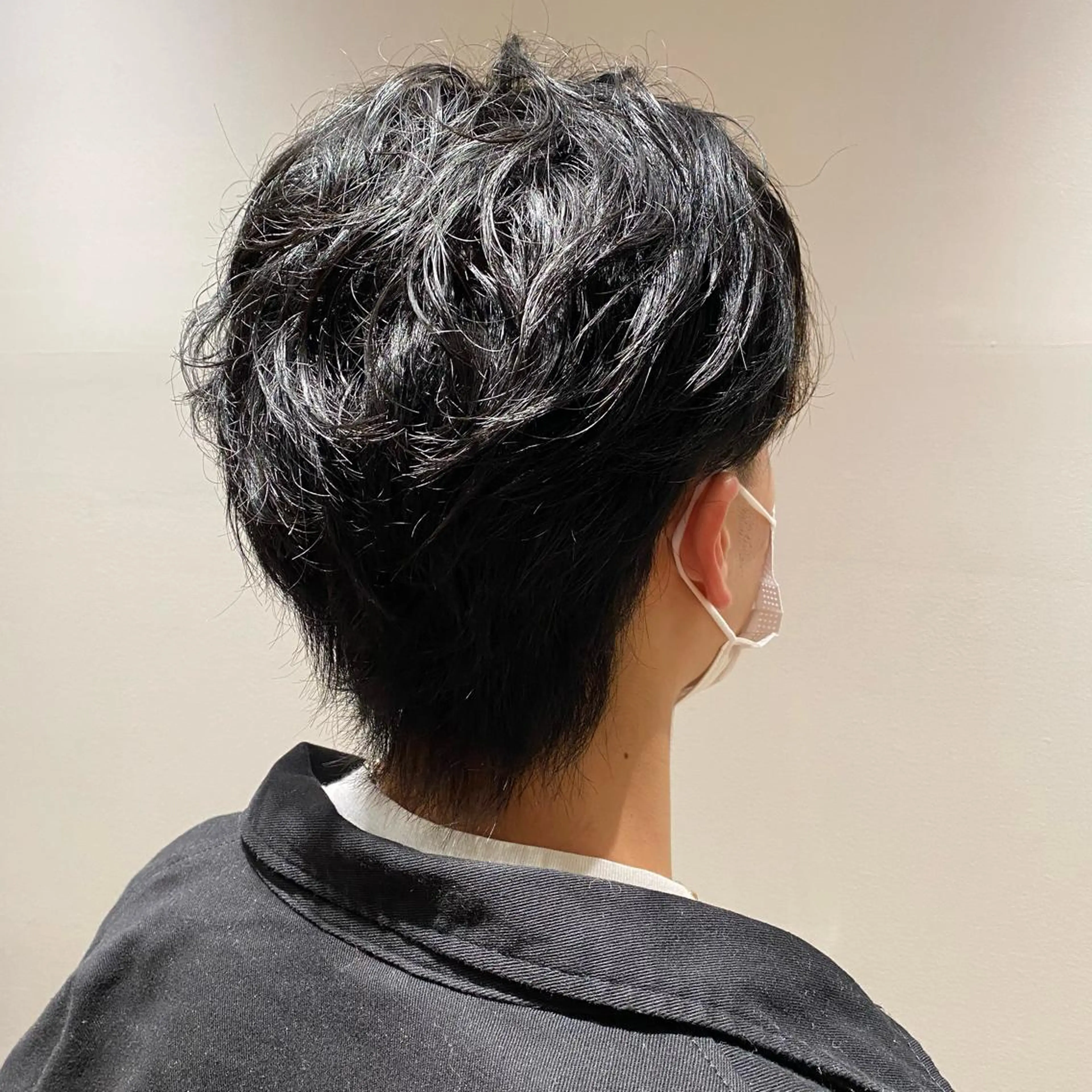 ショート メンズ メンズウルフカット ショートヘア ウルフカット 丸田 幹太のヘアスタイル
