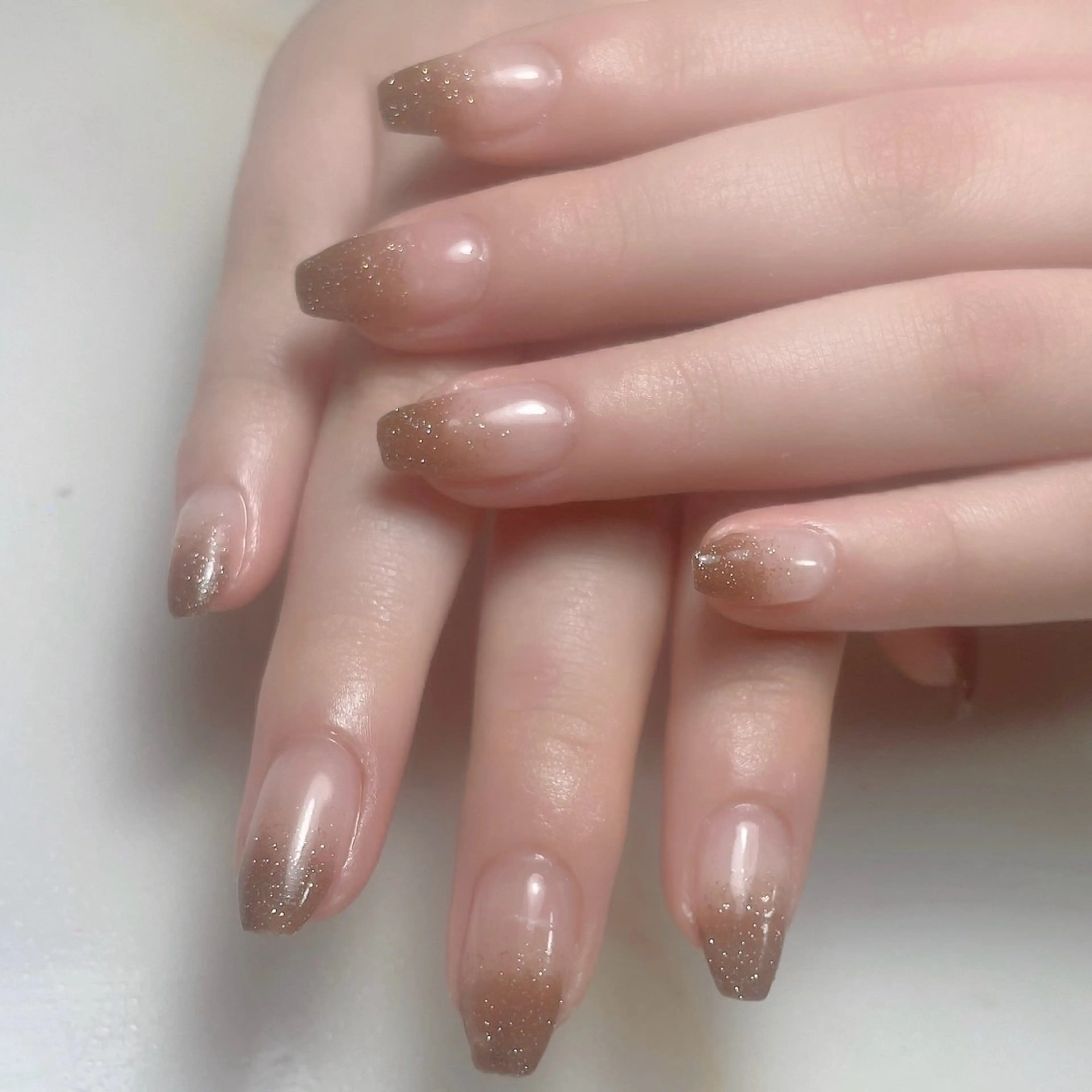 ネイル アートネイル フレンチネイル ジェルネイル グラデーション 韓国ネイル ハンドネイル 久保田 マリコのネイルデザイン