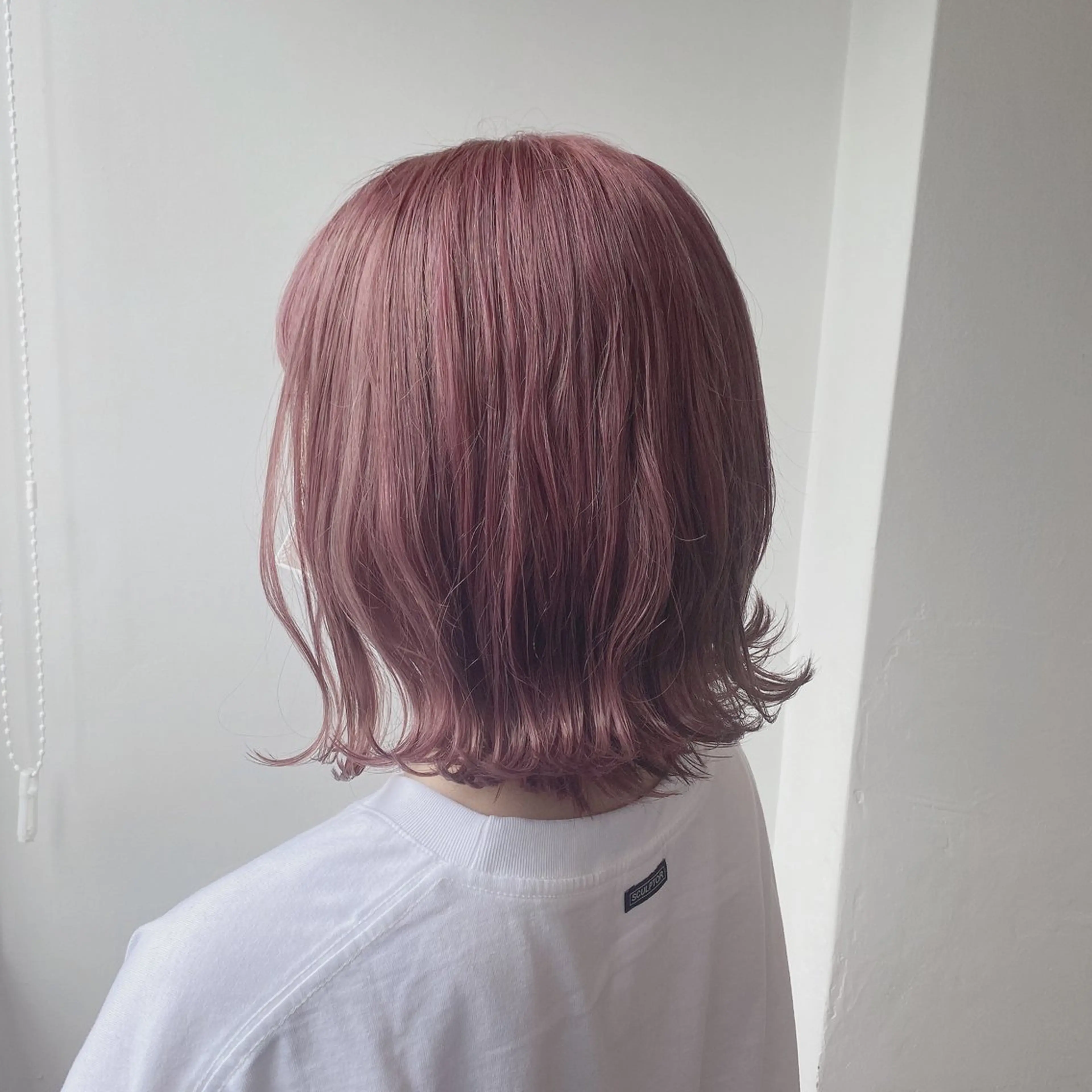 ミディアム カラー ヘアカラー トリートメント ヘッドスパ ヘアセット 𓏸レイヤー髪質改善 透けカラーカノン🫧のヘアスタイル