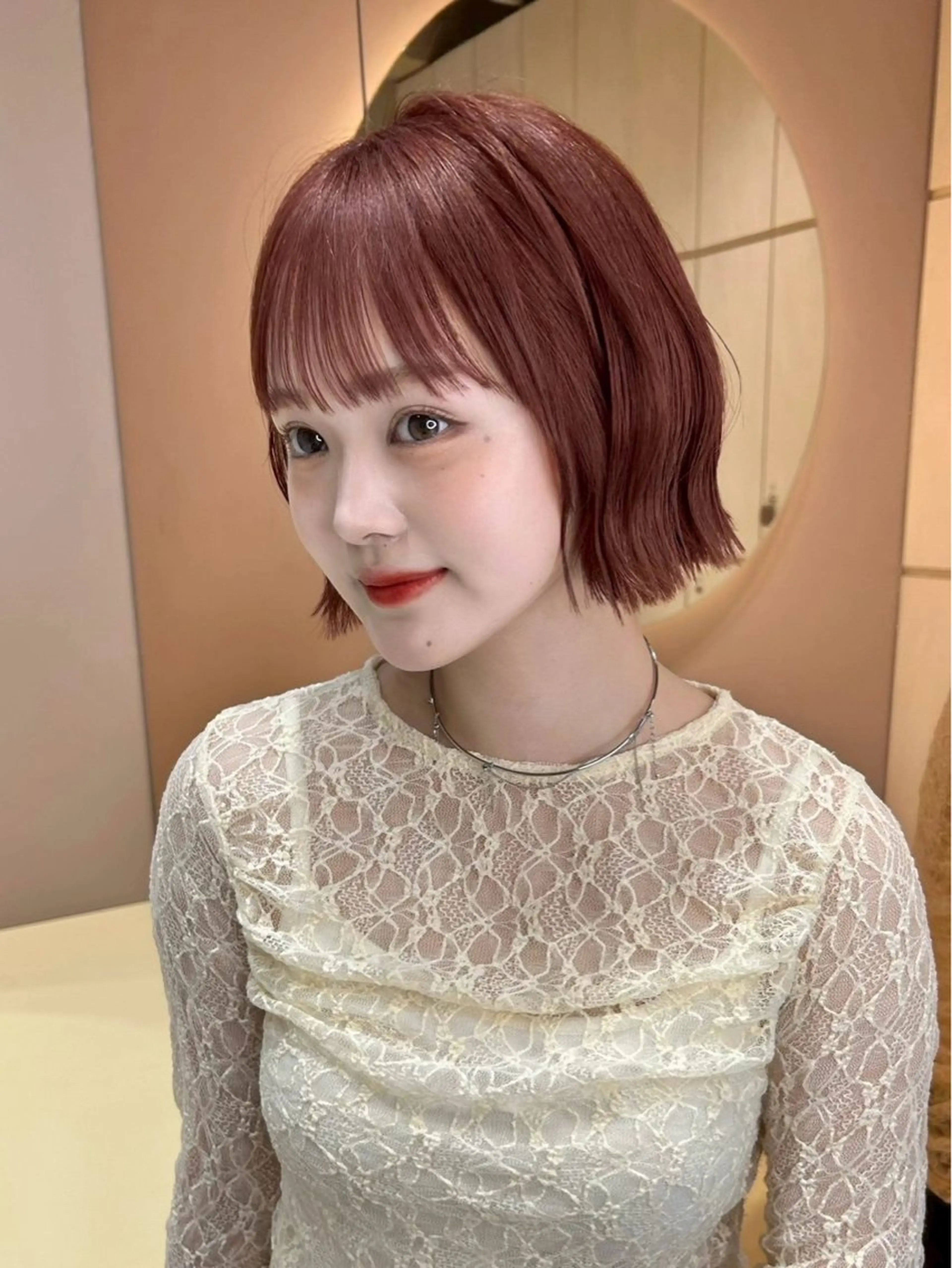 ショート カラー 大宮🫧艶カラー🩵 YUIのヘアスタイル