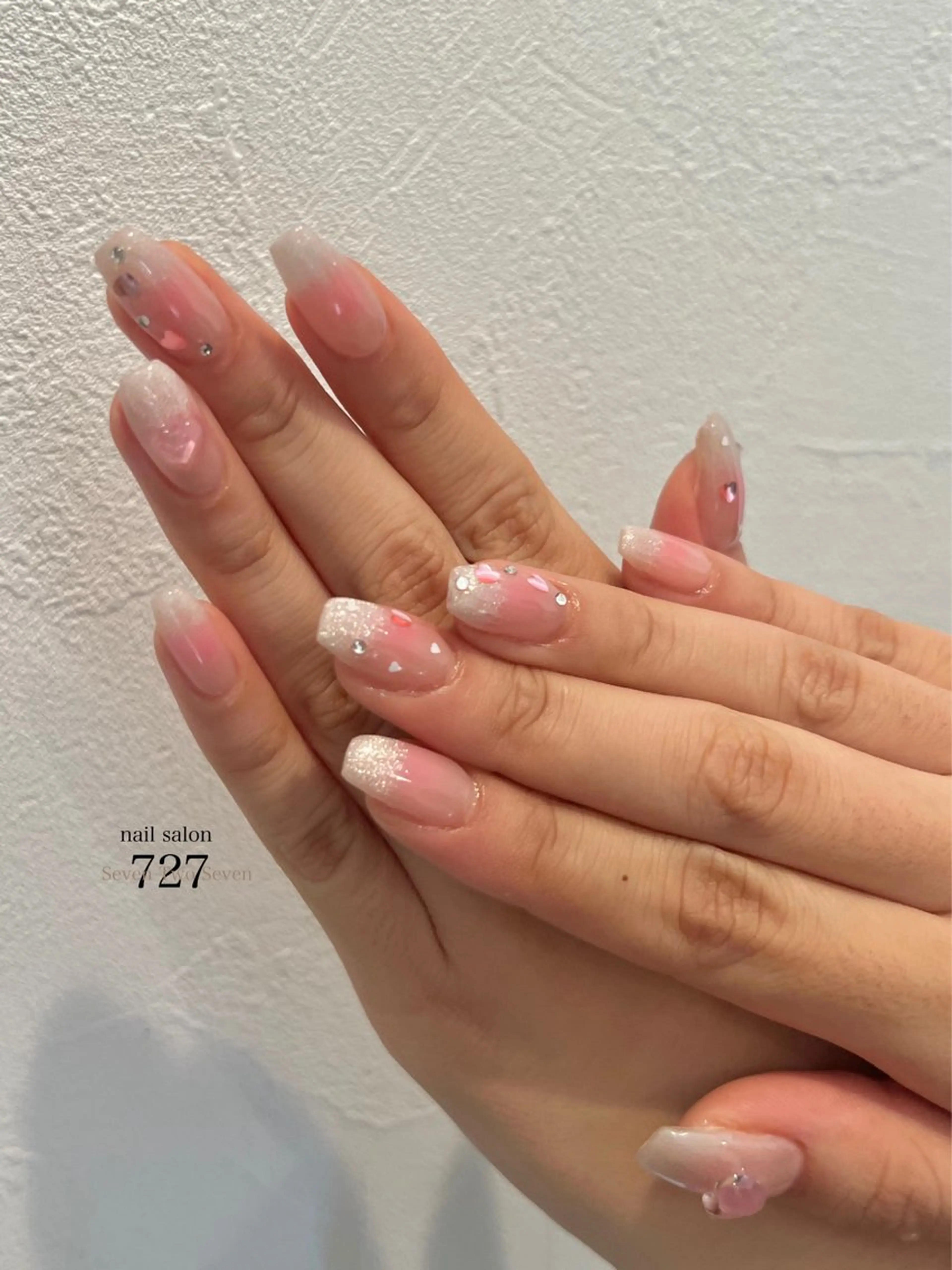 ネイル ハート マグネットネイル more fortuneのネイルデザイン