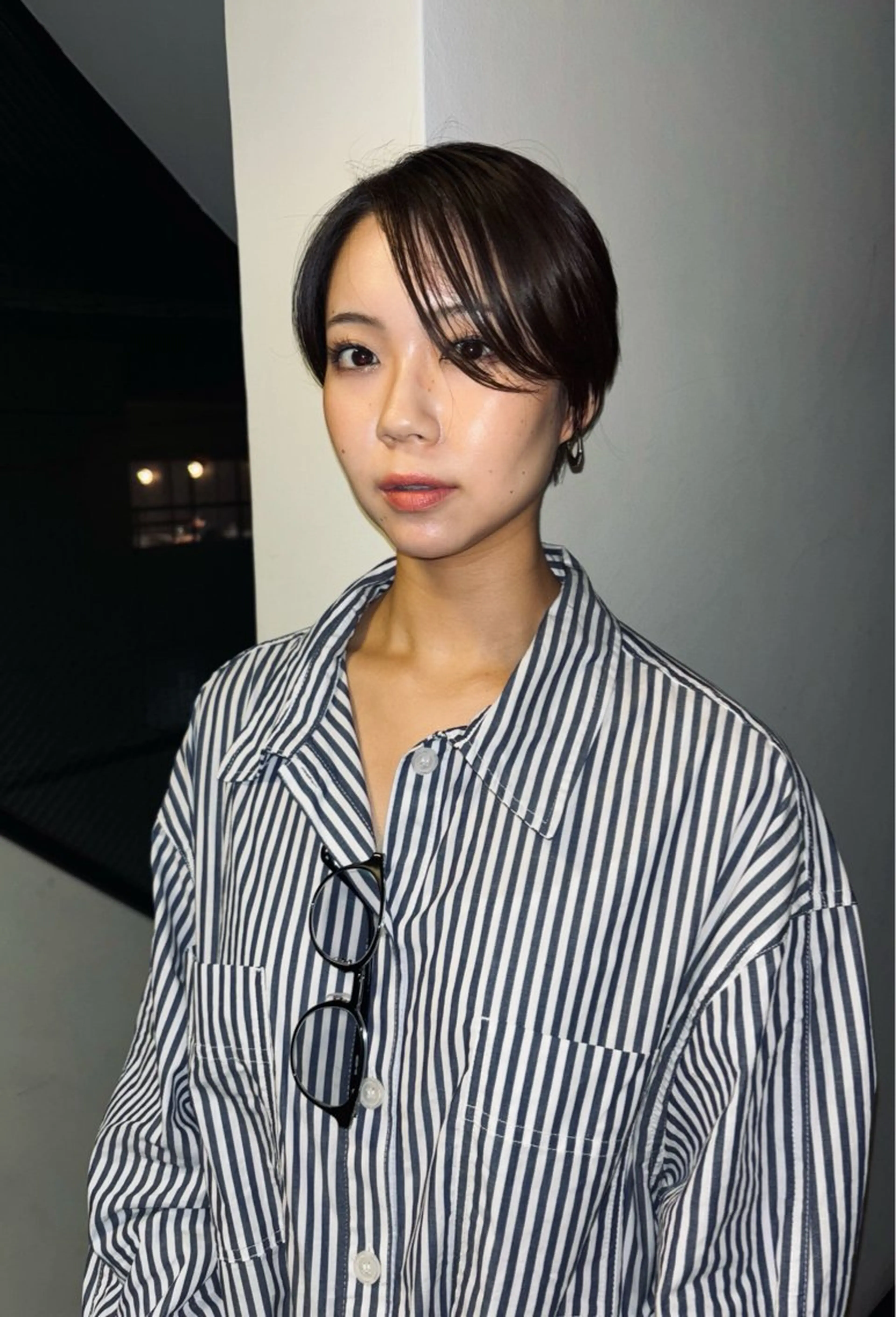 ショート カラー ショートヘア ファッションに 溶け込むstyleのヘアスタイル