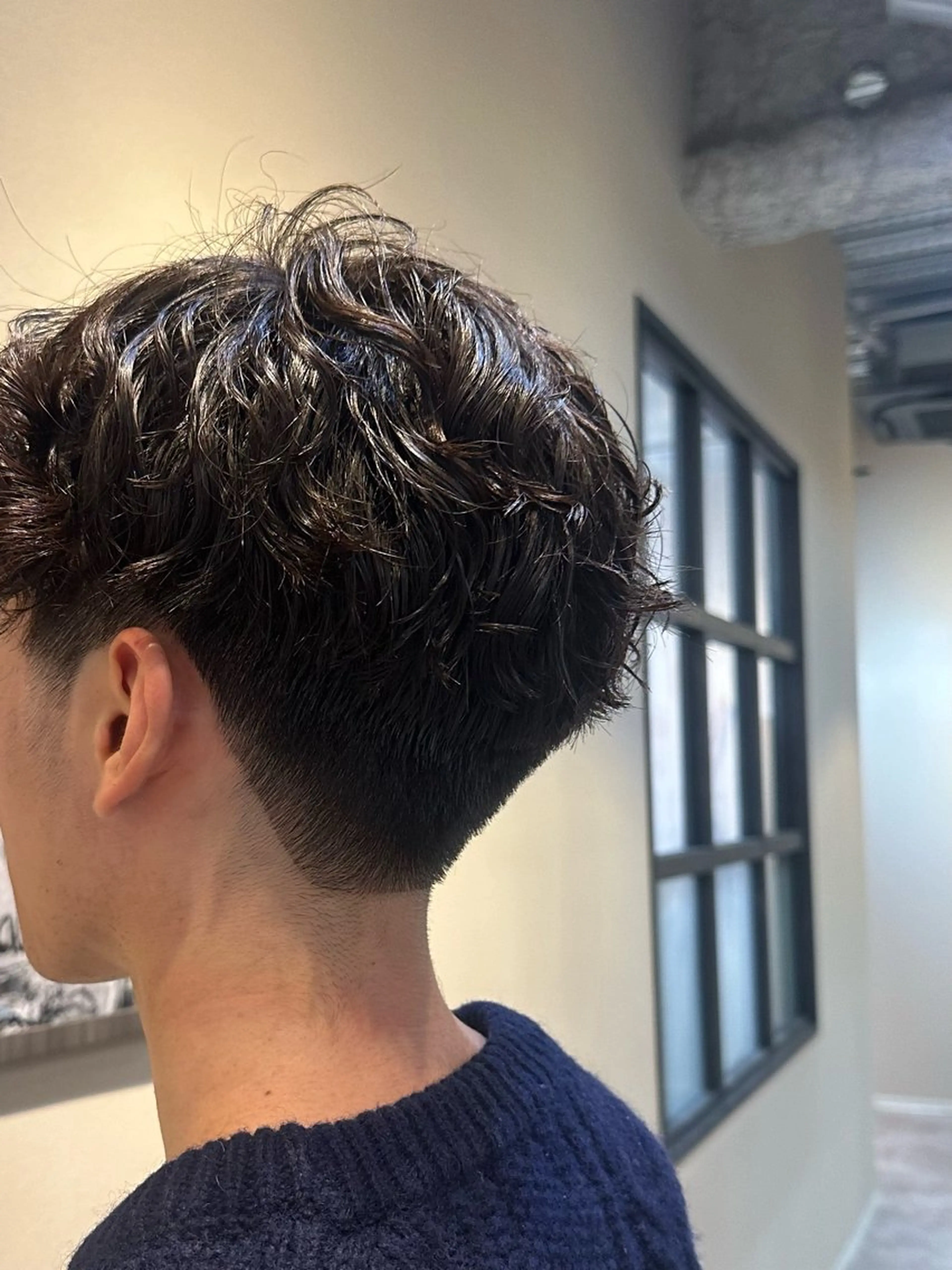 パーマ メンズ カット パーマ Sara newi 🎀透明感🎀のヘアスタイル