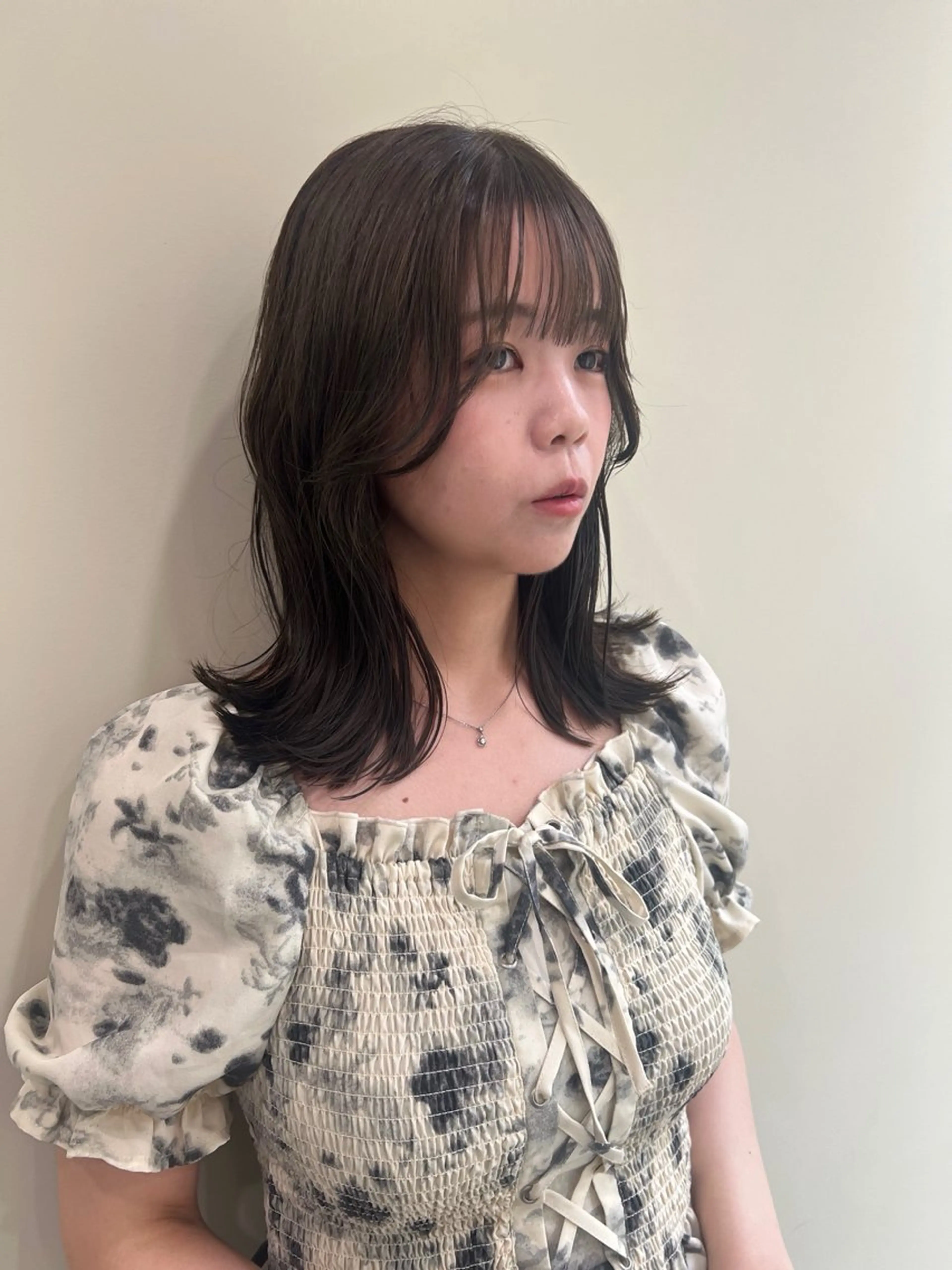 ミディアム tomu/大名/艶髪 髪質改善/透明感のヘアスタイル