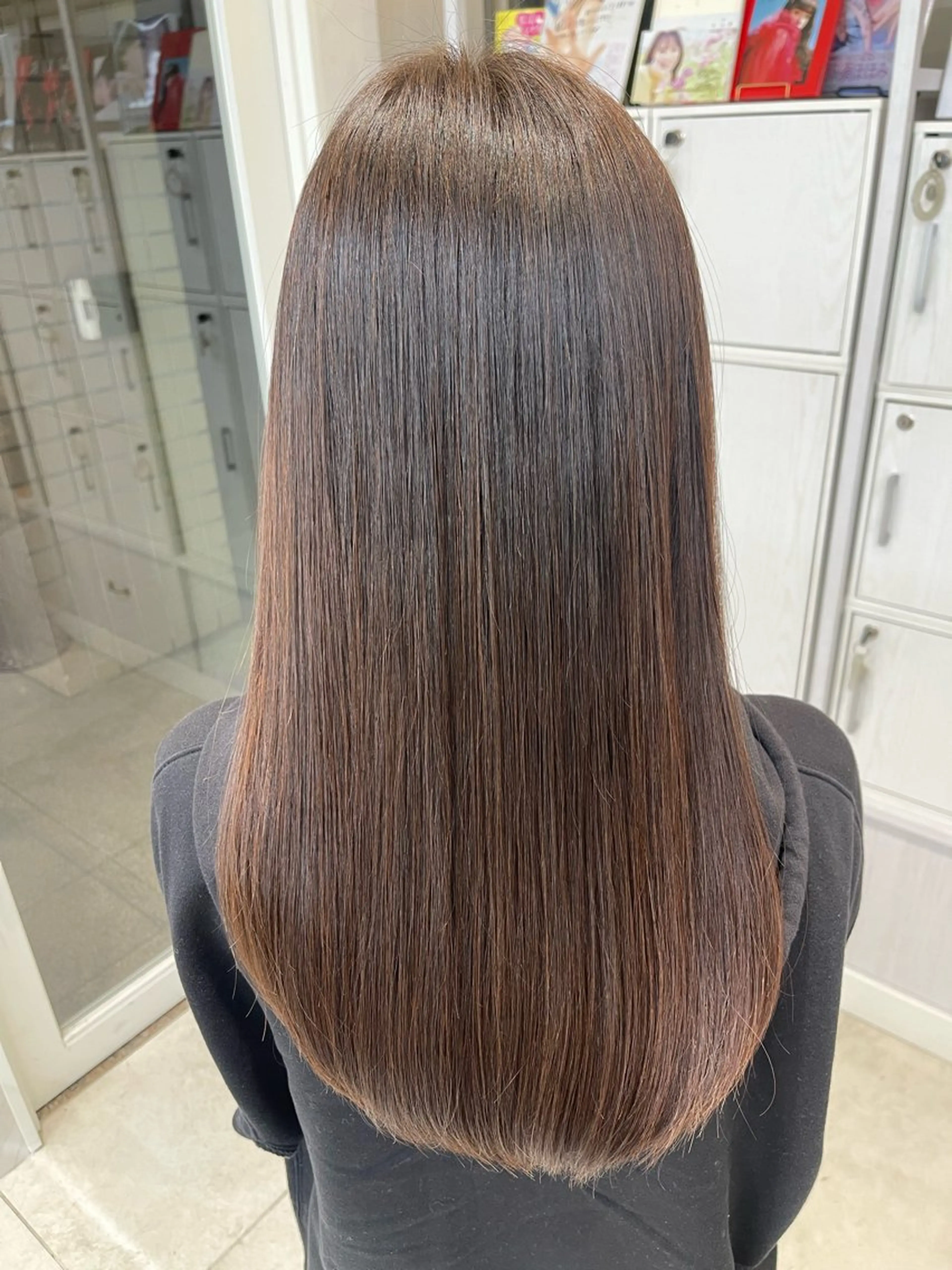 ロング 中顔面短縮 顔まわり新田大翔のヘアスタイル