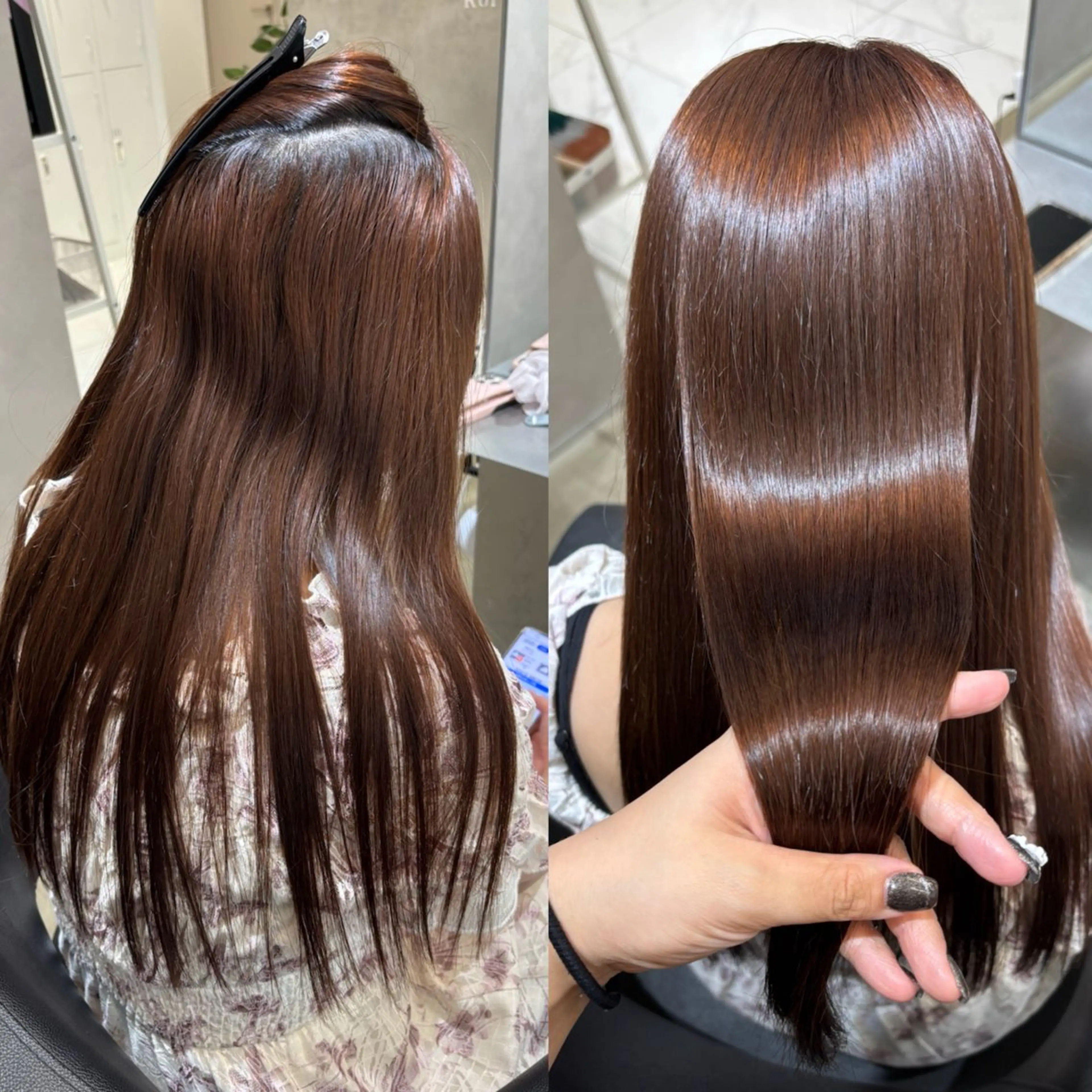 ❣️特許取得Aujuaうねり癖毛対策❣️Aujua10stepインメトリィトリートメント➕小顔前髪カット✨の写真