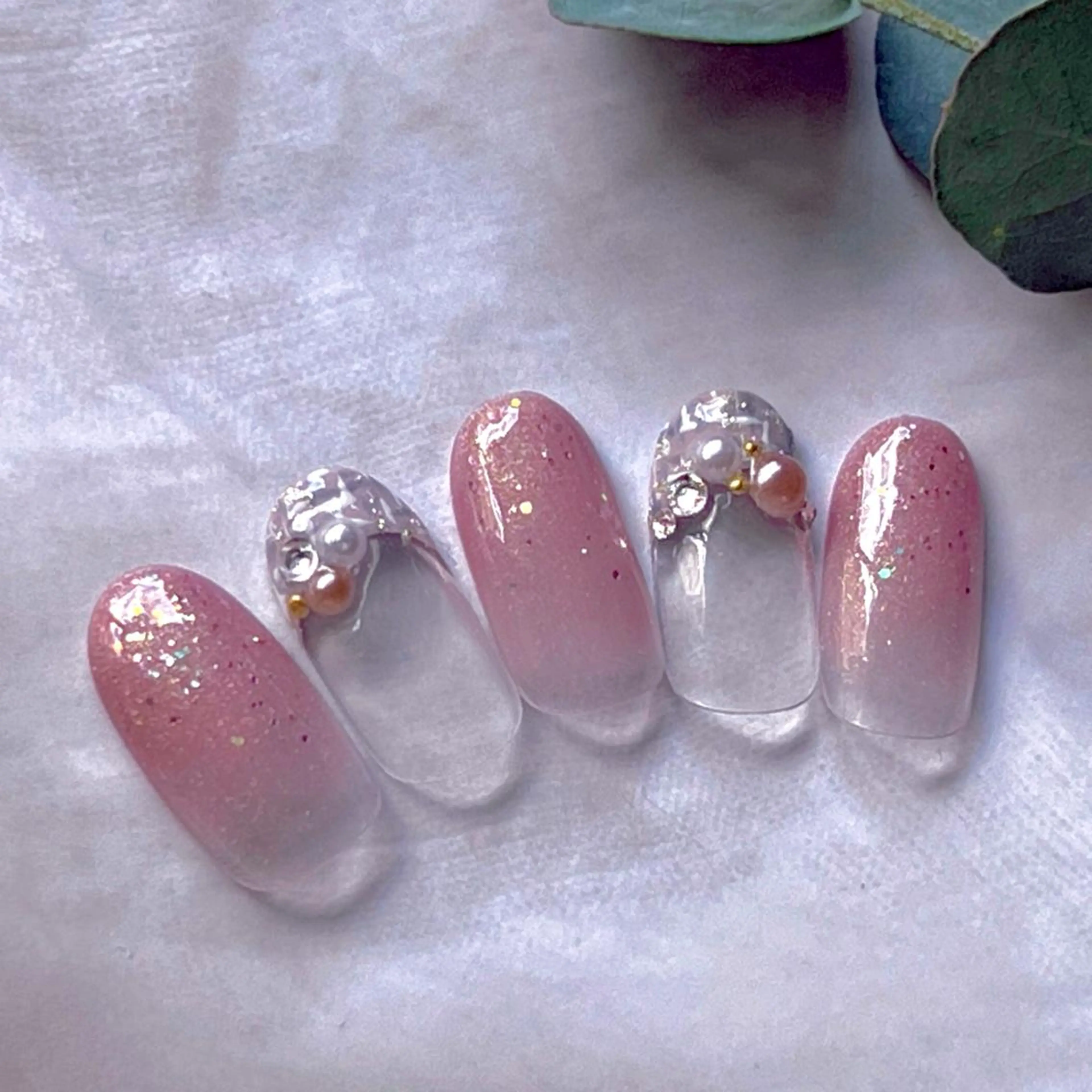 ネイル 【爪の育成専門】深爪・むしり癖・丸い爪・ガサガサなど　　Rio nail所属・Rio nail まなみのネイルデザイン