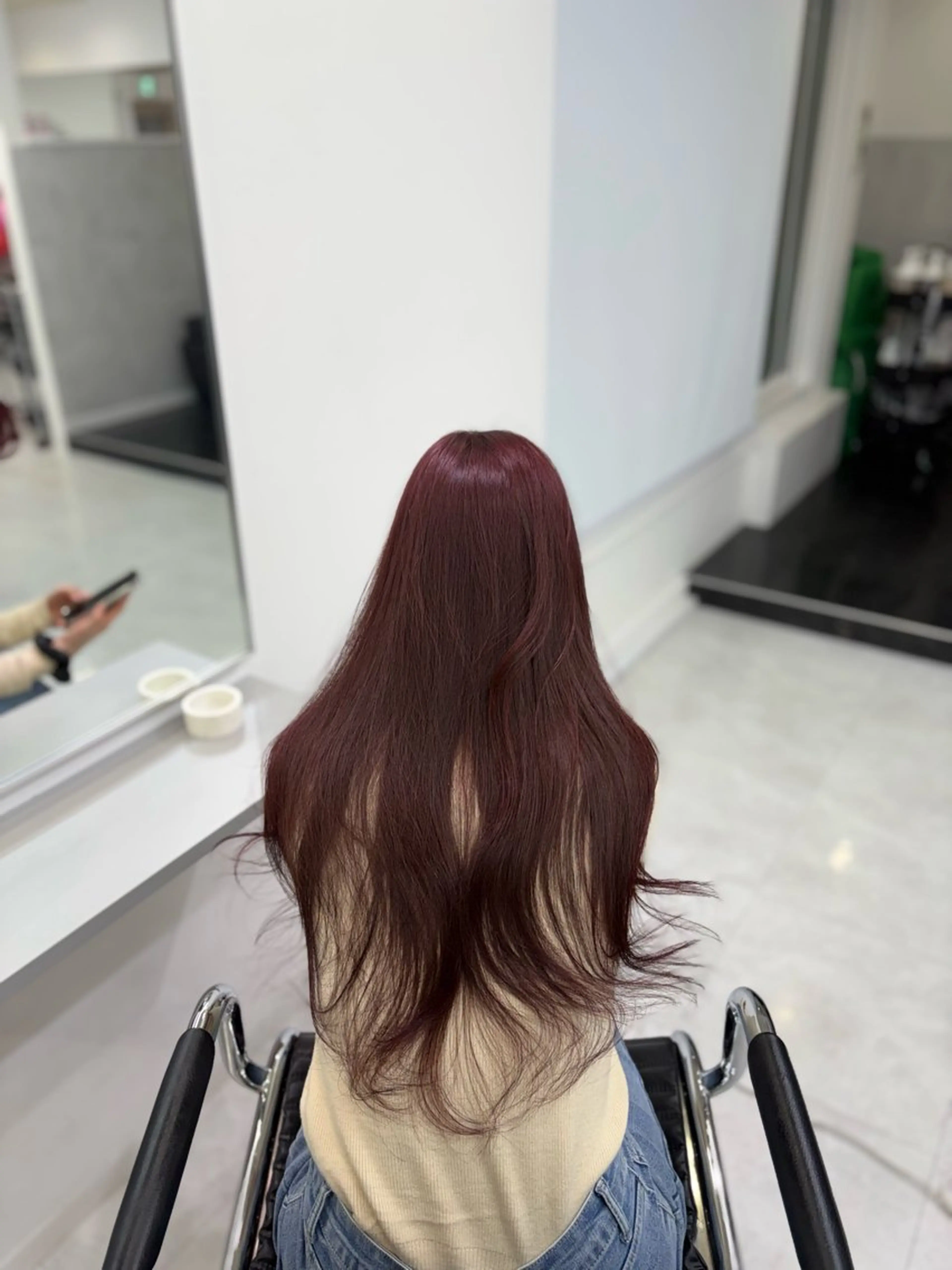 ロング ヘアカラー 赤み消し/透明感/ SOMAのヘアスタイル