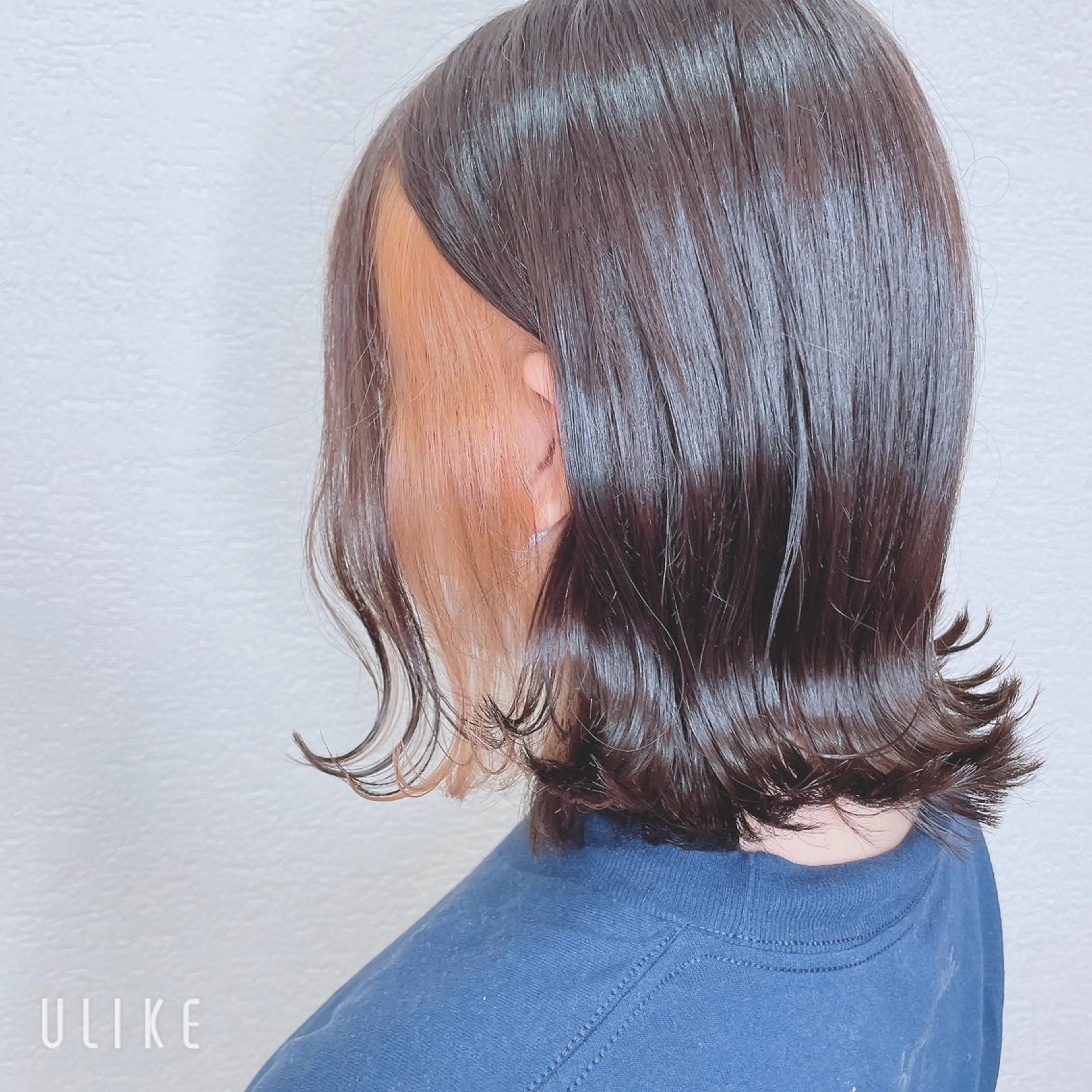 ミディアム カラー オレンジ カット ヘアカラー ❣️モードケイズ塚口 和田一将のヘアスタイル