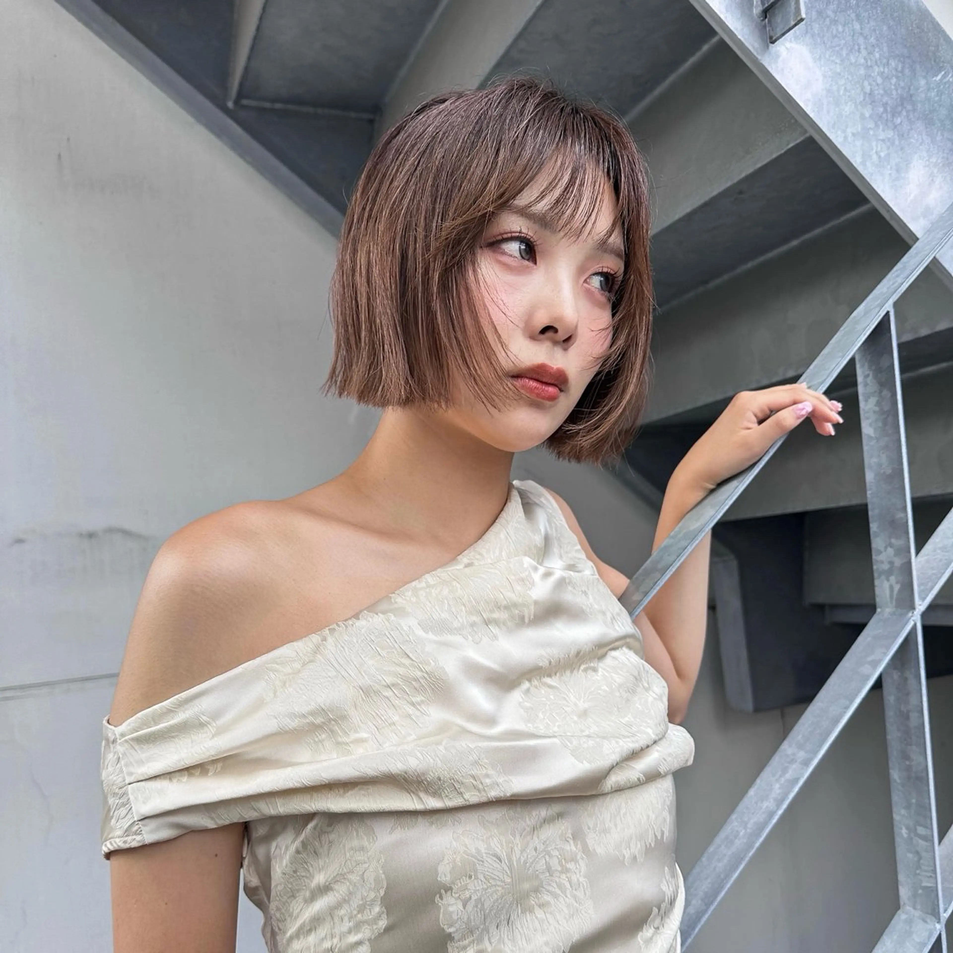 1番人気✨平日限定クーポン【ぱつっとボブカット+ワンカラー🪽】の写真