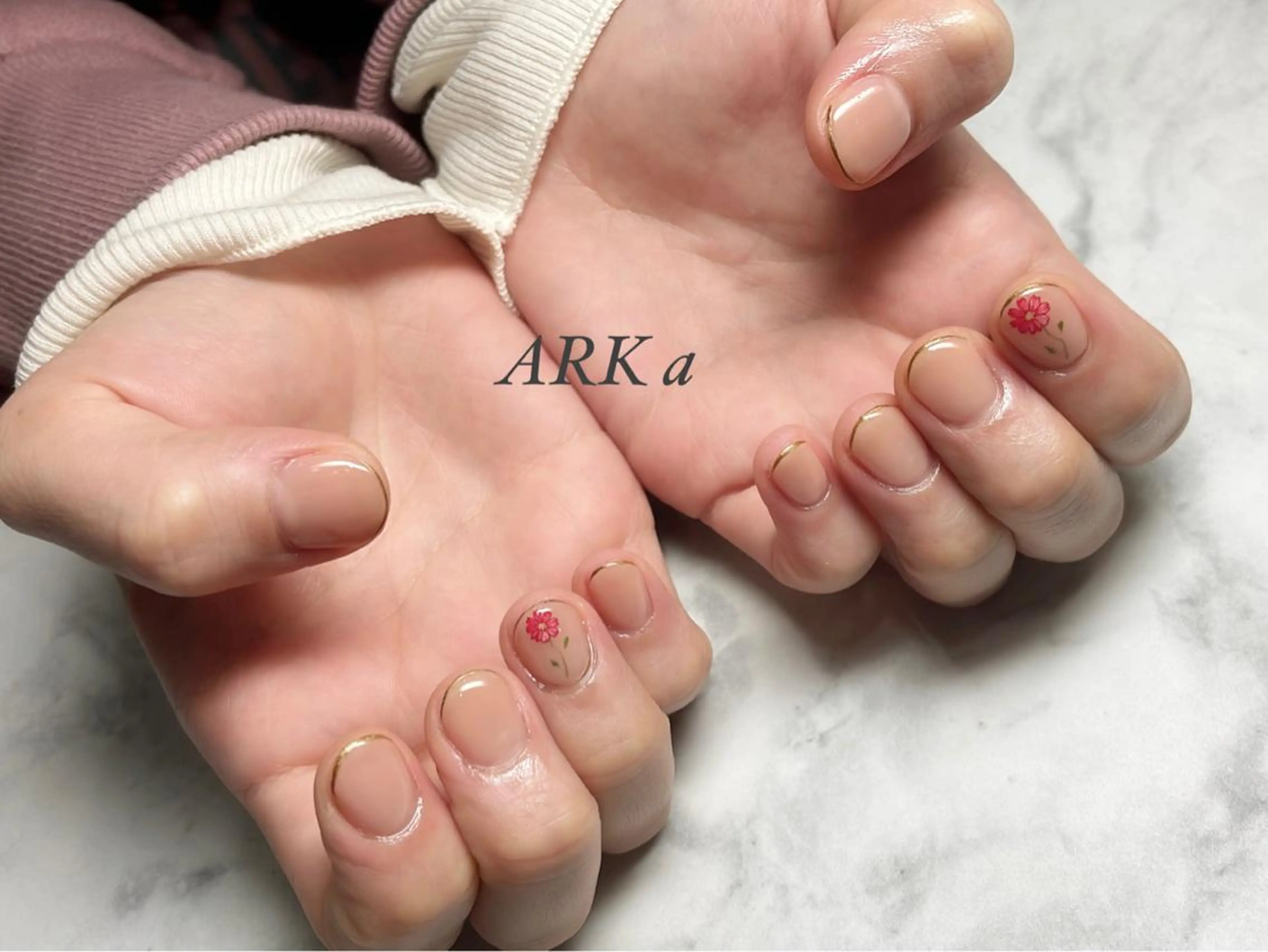 ネイル ハンドネイル ARKα Nishiのネイルデザイン