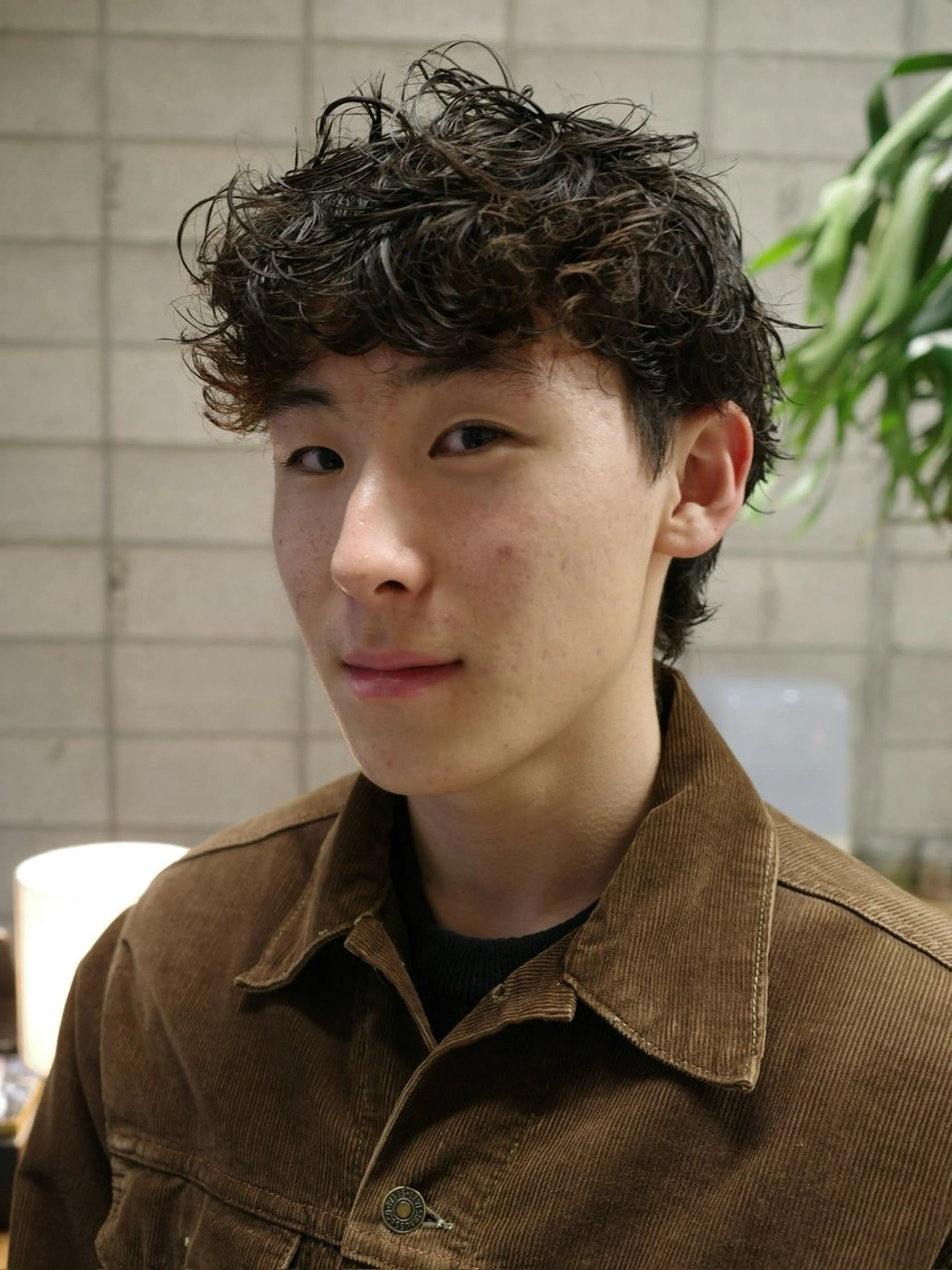 ショート パーマ メンズ カット パーマ パーマ/メンズ/ 鮫島竜海のヘアスタイル