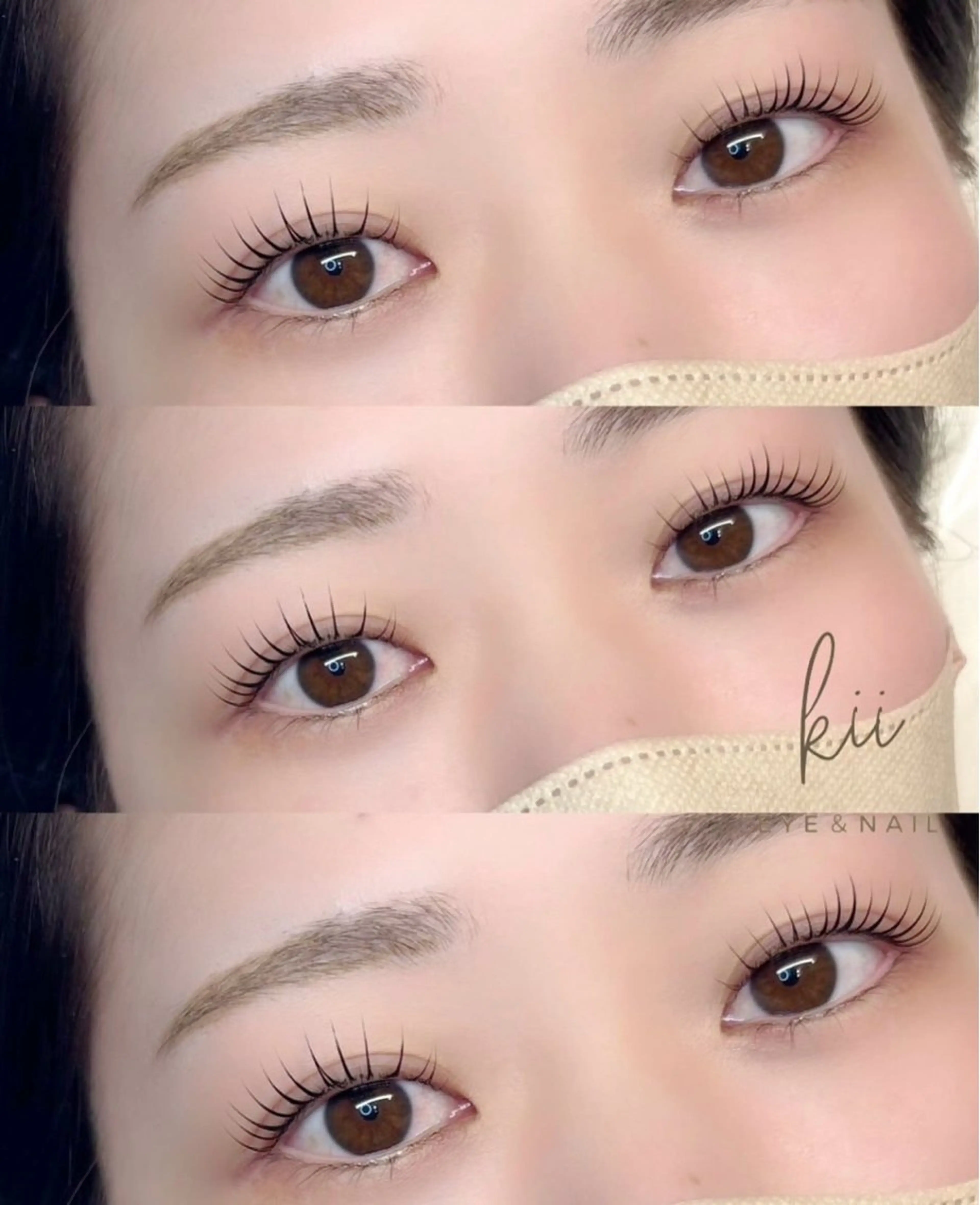 マツエク・マツパ 角田 美緒のマツエク・マツパデザイン