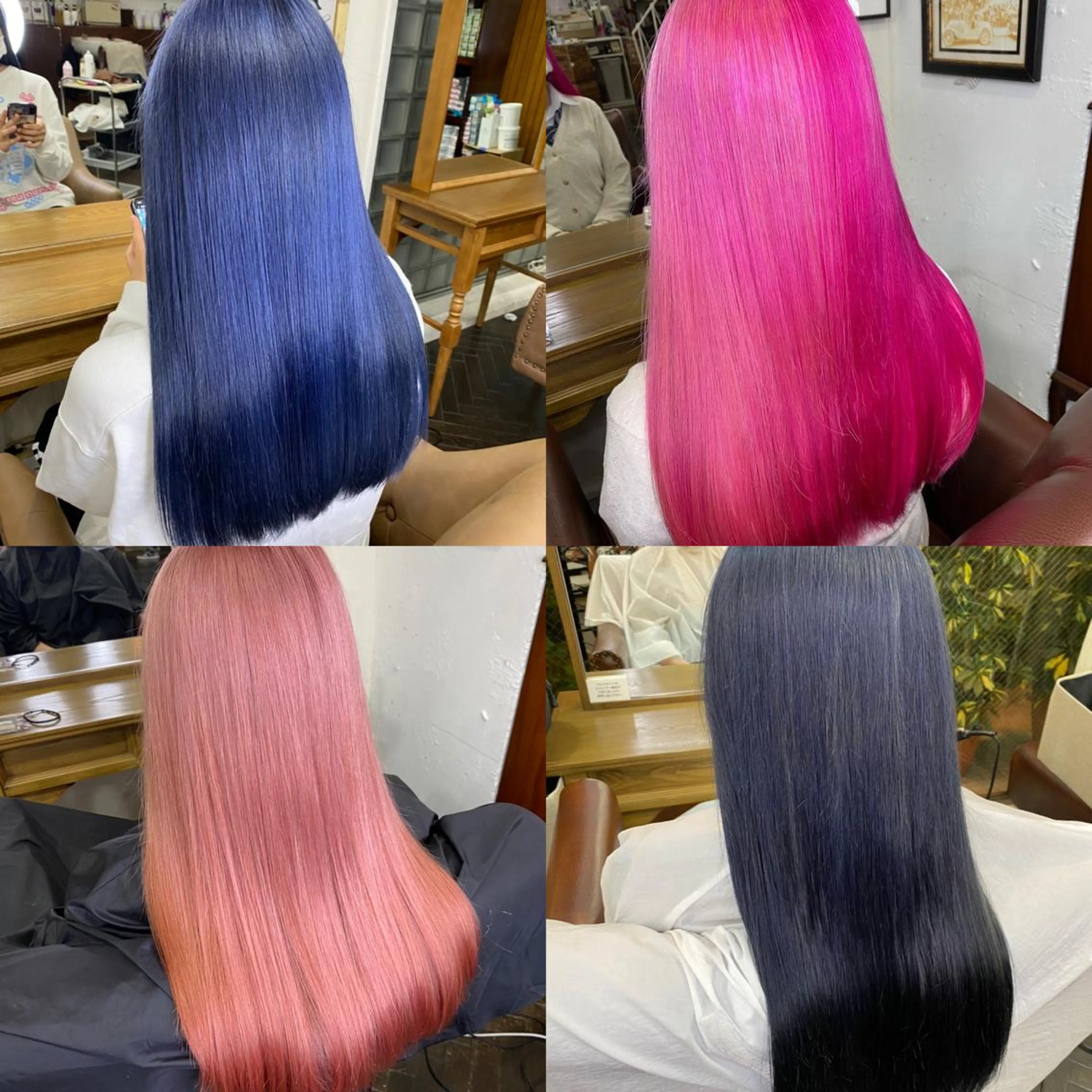 セミロング カラー ブリーチ ダブルカラー グレージュ ハイライトカラー ハイトーンカラー ヘアカラー トリートメント 💖ハイライト/ハイ トーン💖MIKIのヘアスタイル