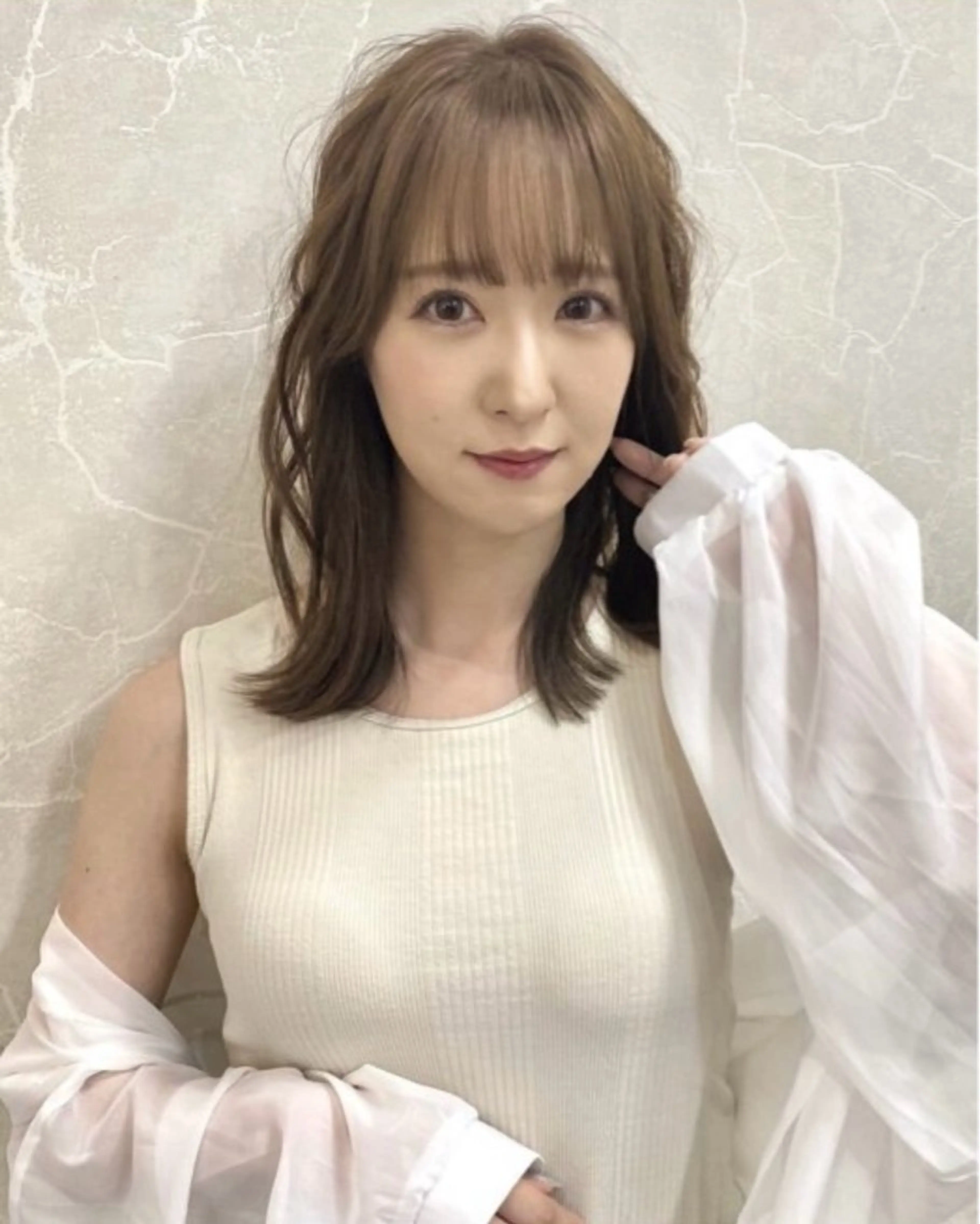 ✨似合わせカット✨ミディアム限定　仕上がりイメージは肩から鎖骨ほどの長さになります！の写真