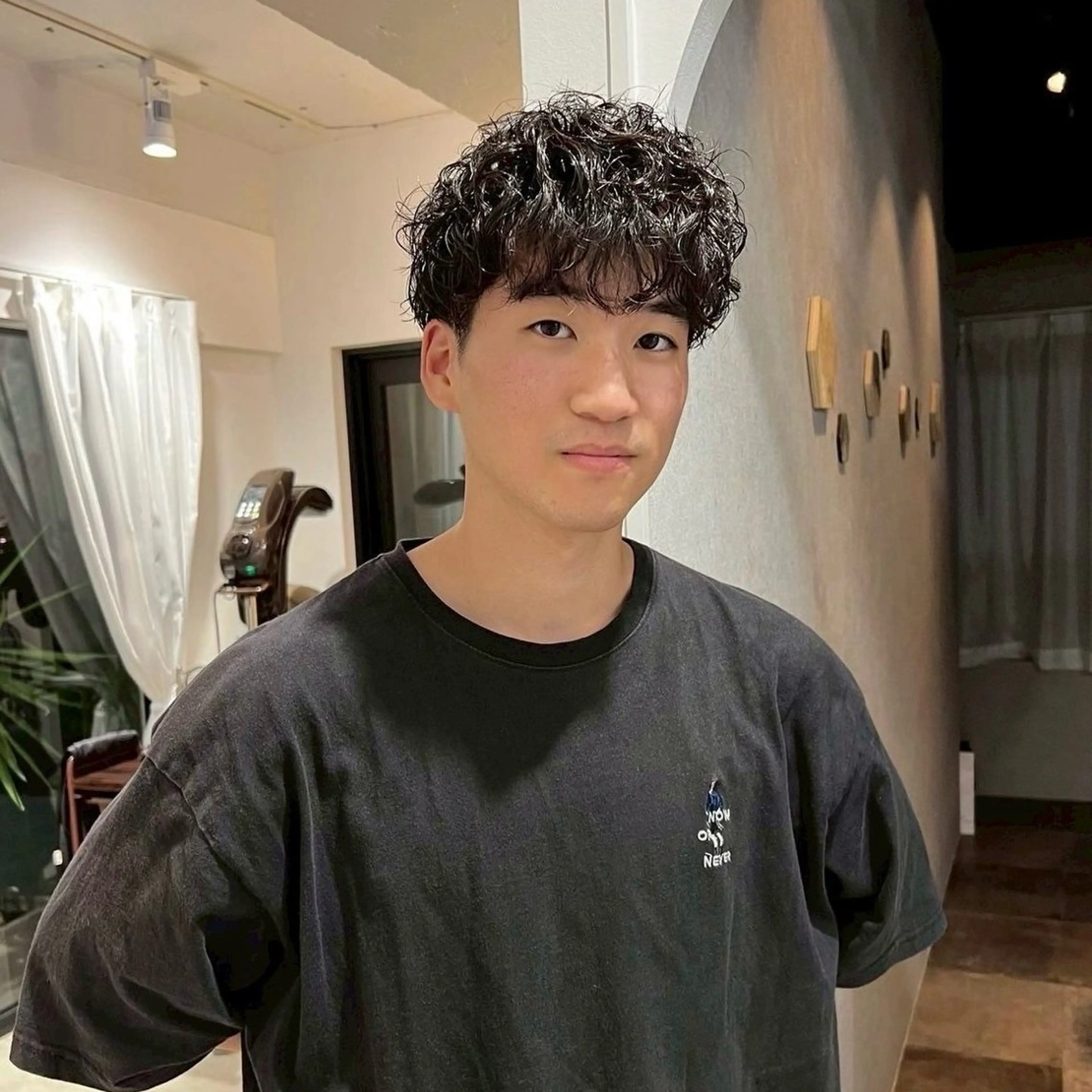 土日祝限定カット+シャドウパーマの写真