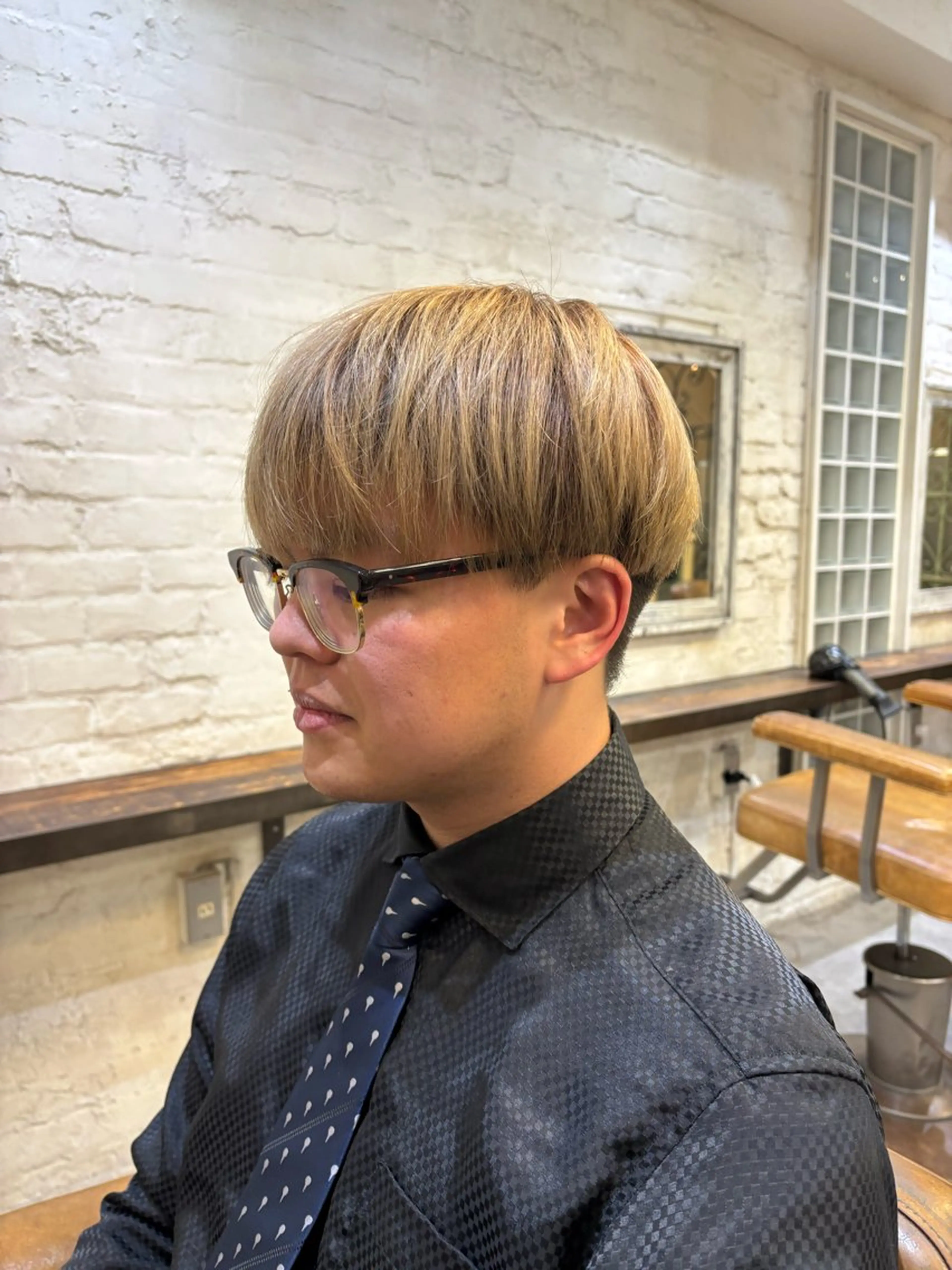 メンズ マッシュ メンズ カット/カラー 惇のヘアスタイル