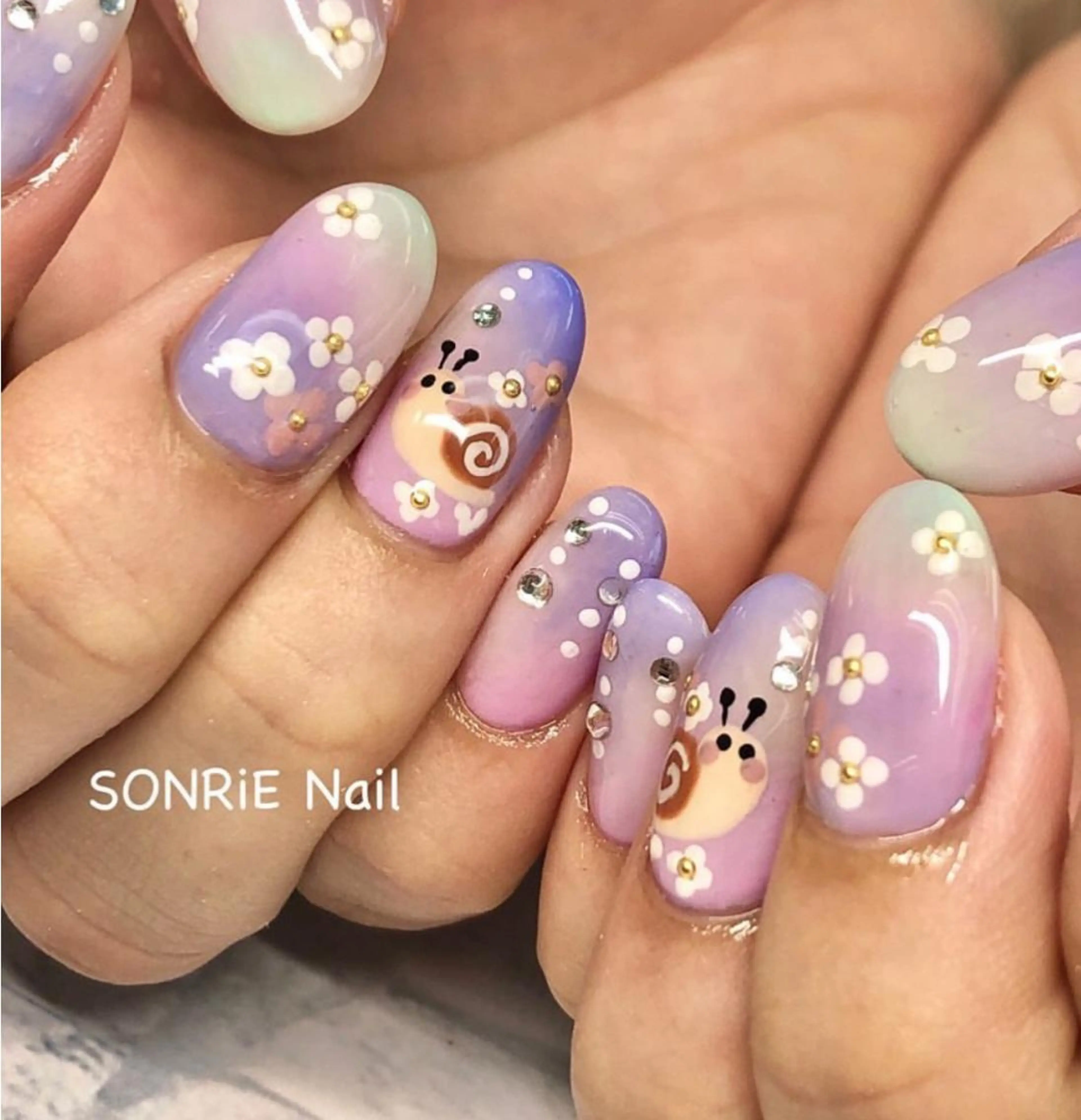 ネイル 豊橋美容院 ソンリエのヘアスタイル