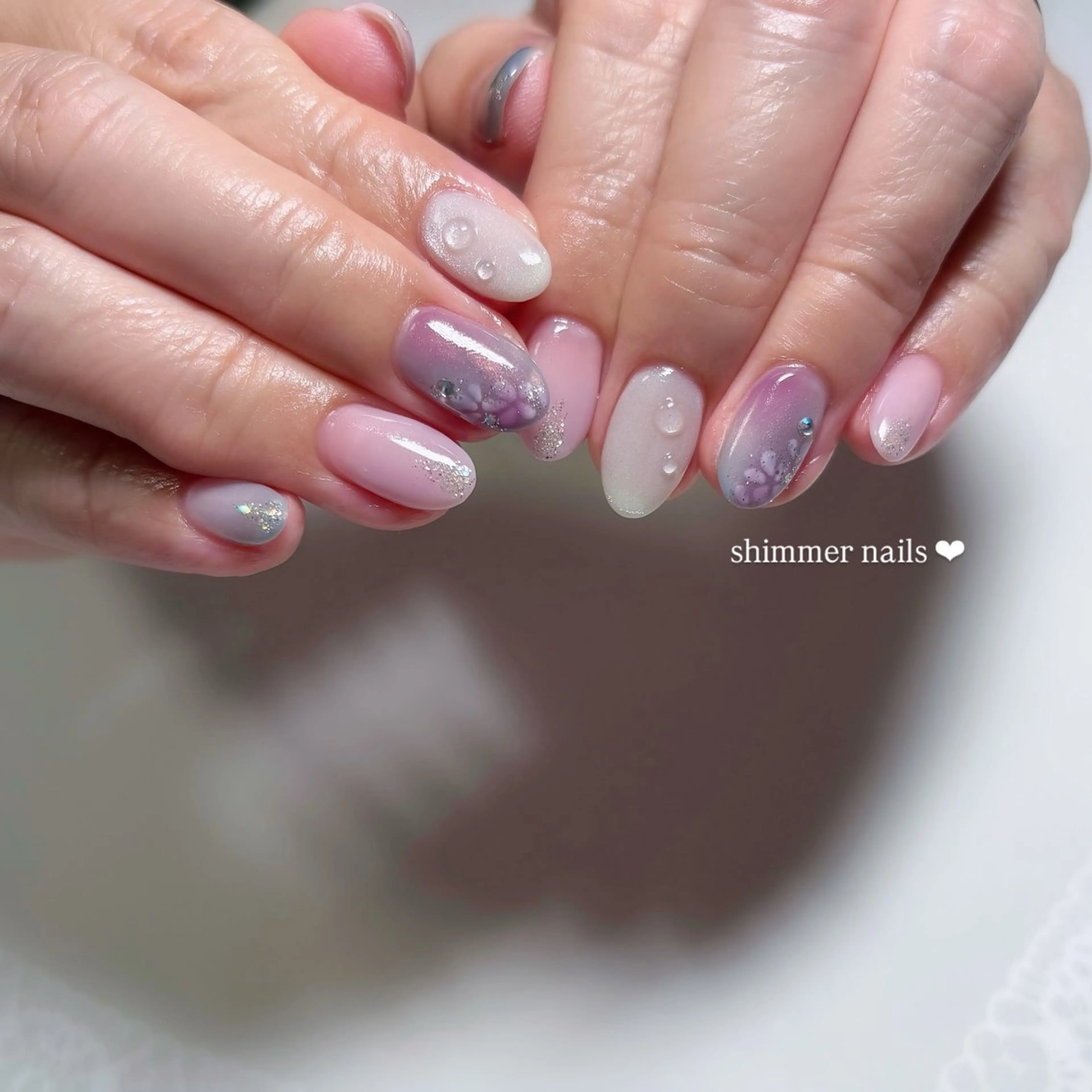 ネイル shimmer nailsのネイルデザイン
