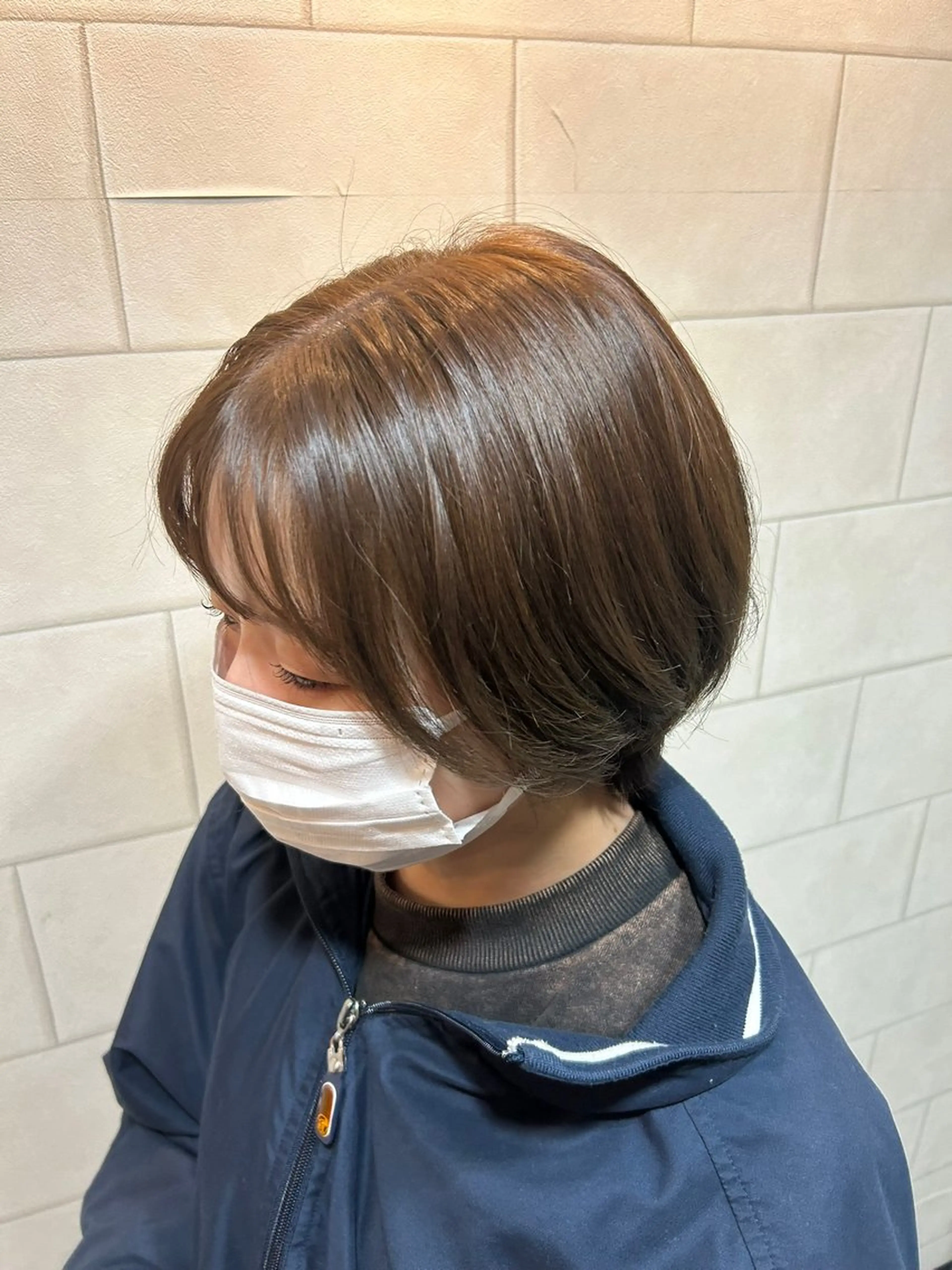 カラー アッシュ HANABUSA御経塚店所属・播磨 茉侑のヘアスタイル