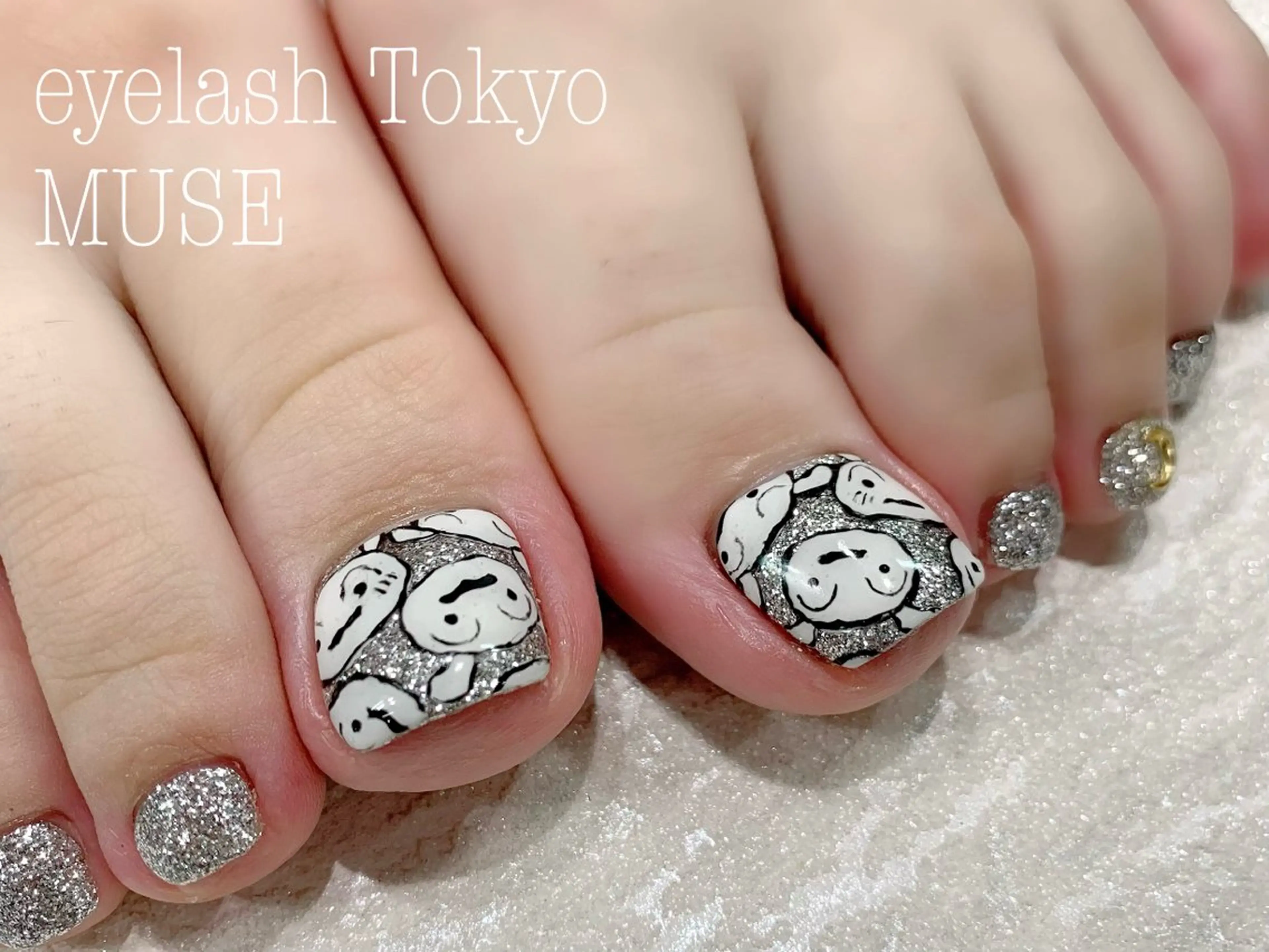 ネイル アートネイル フットネイル ジェルネイル パラジェル tanaka ◡̈のネイルデザイン