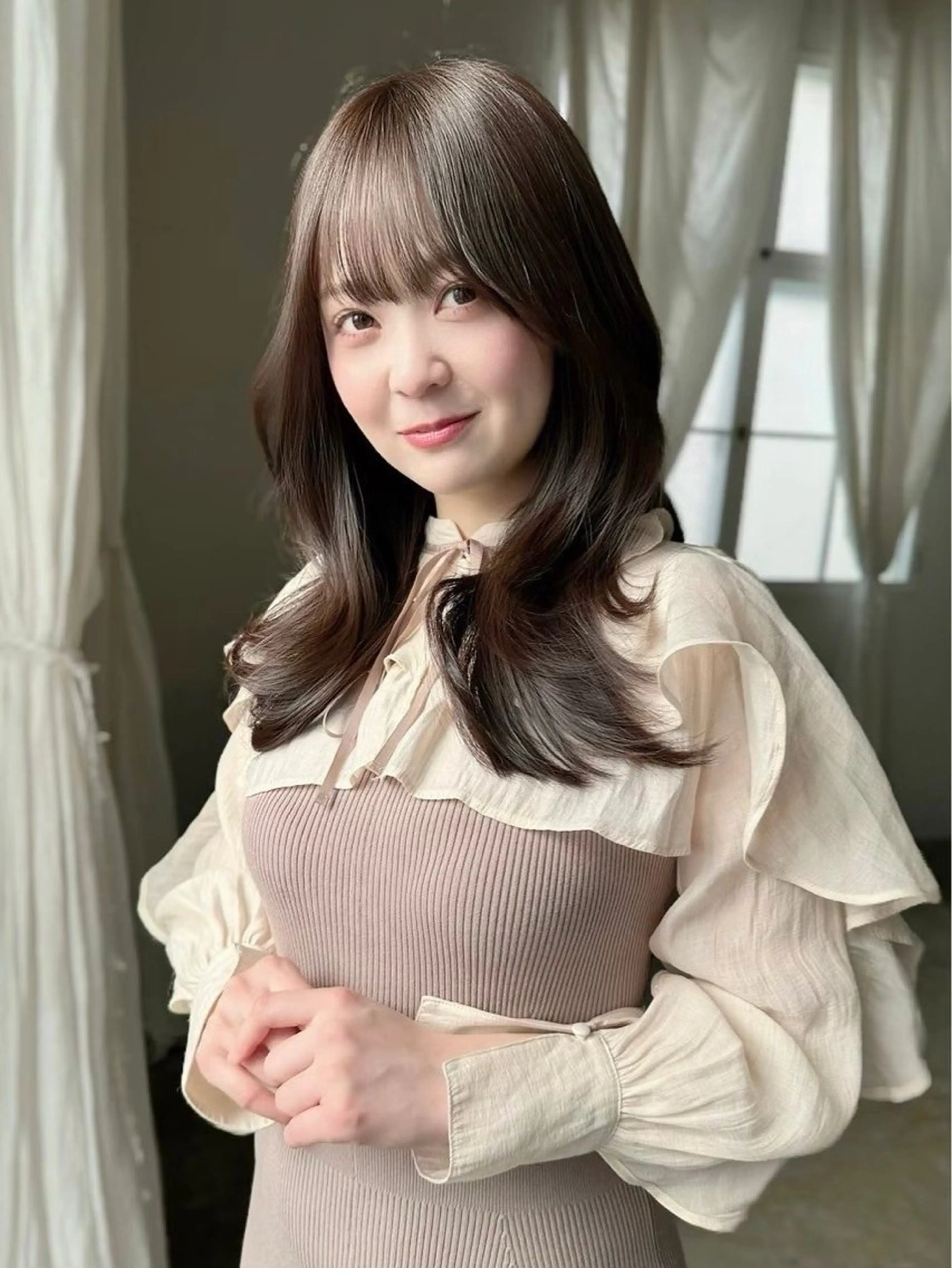 ロング 🚨メンズ曲がる 縮毛矯正りおん🚨のヘアスタイル