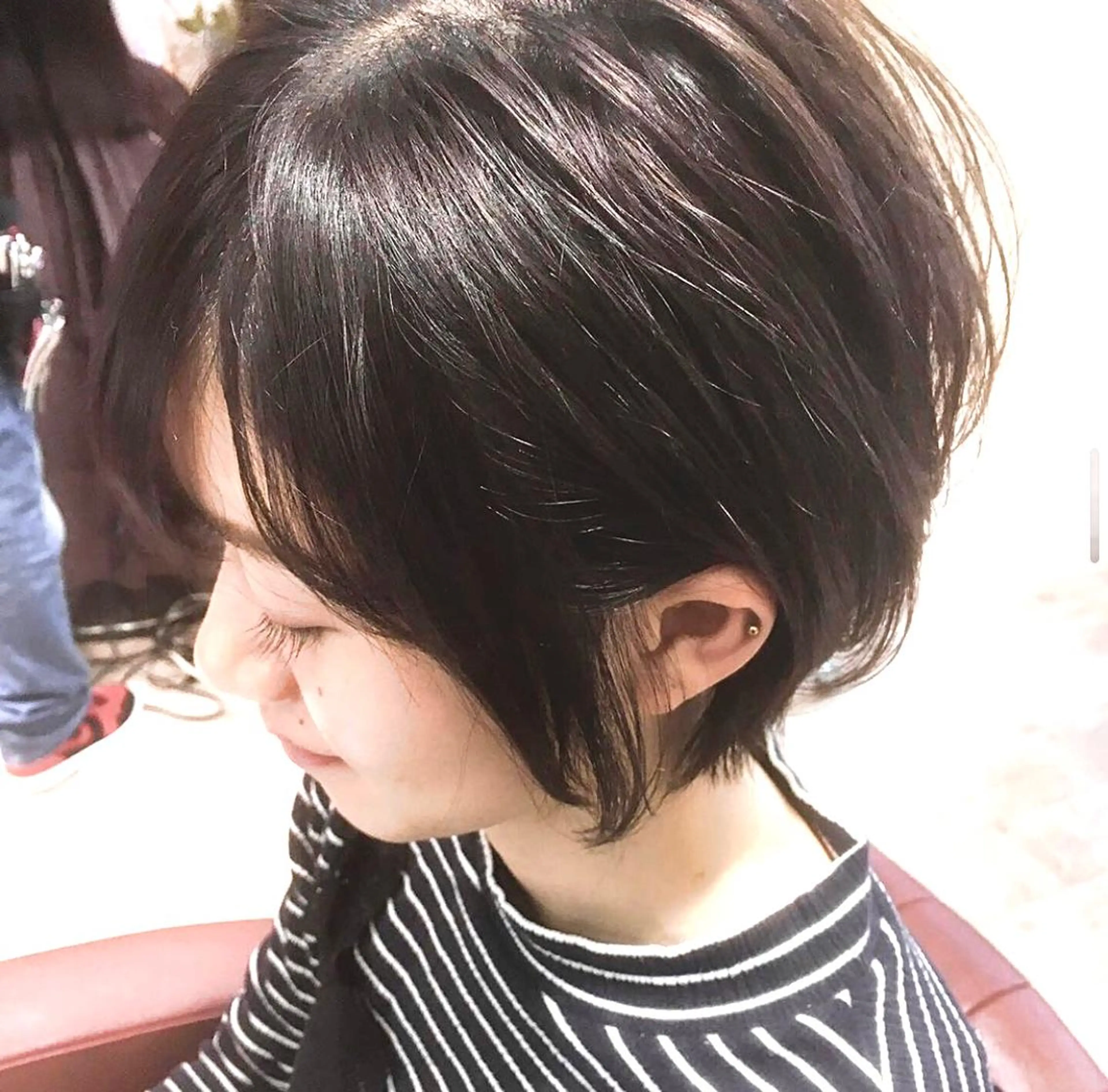 ショート カラー パーマ ショートヘア コトナ越谷店長 小川 良介のヘアスタイル