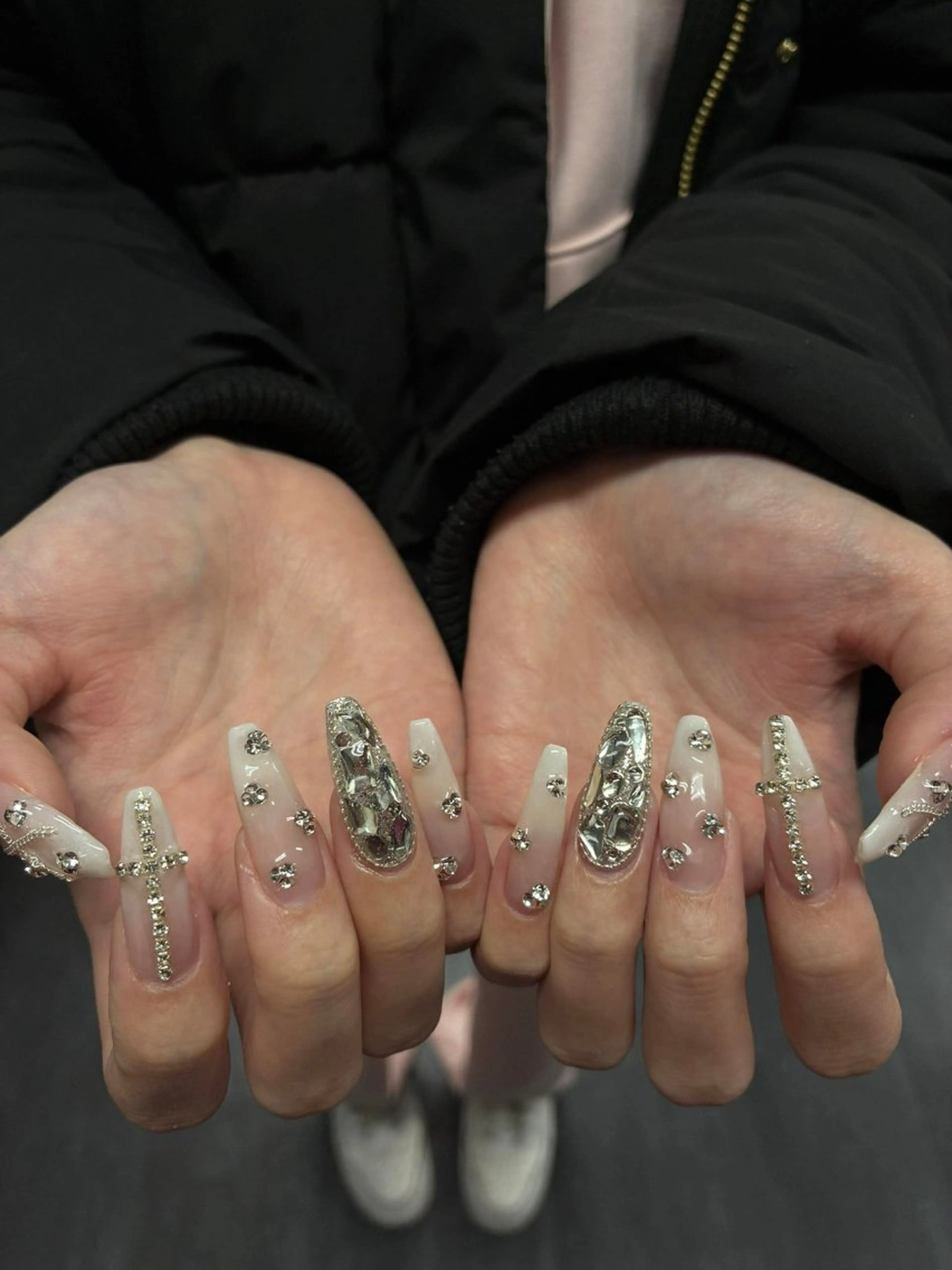 ネイル 持ち込み ネイルチップ SORA ANA.CHUOのネイルデザイン