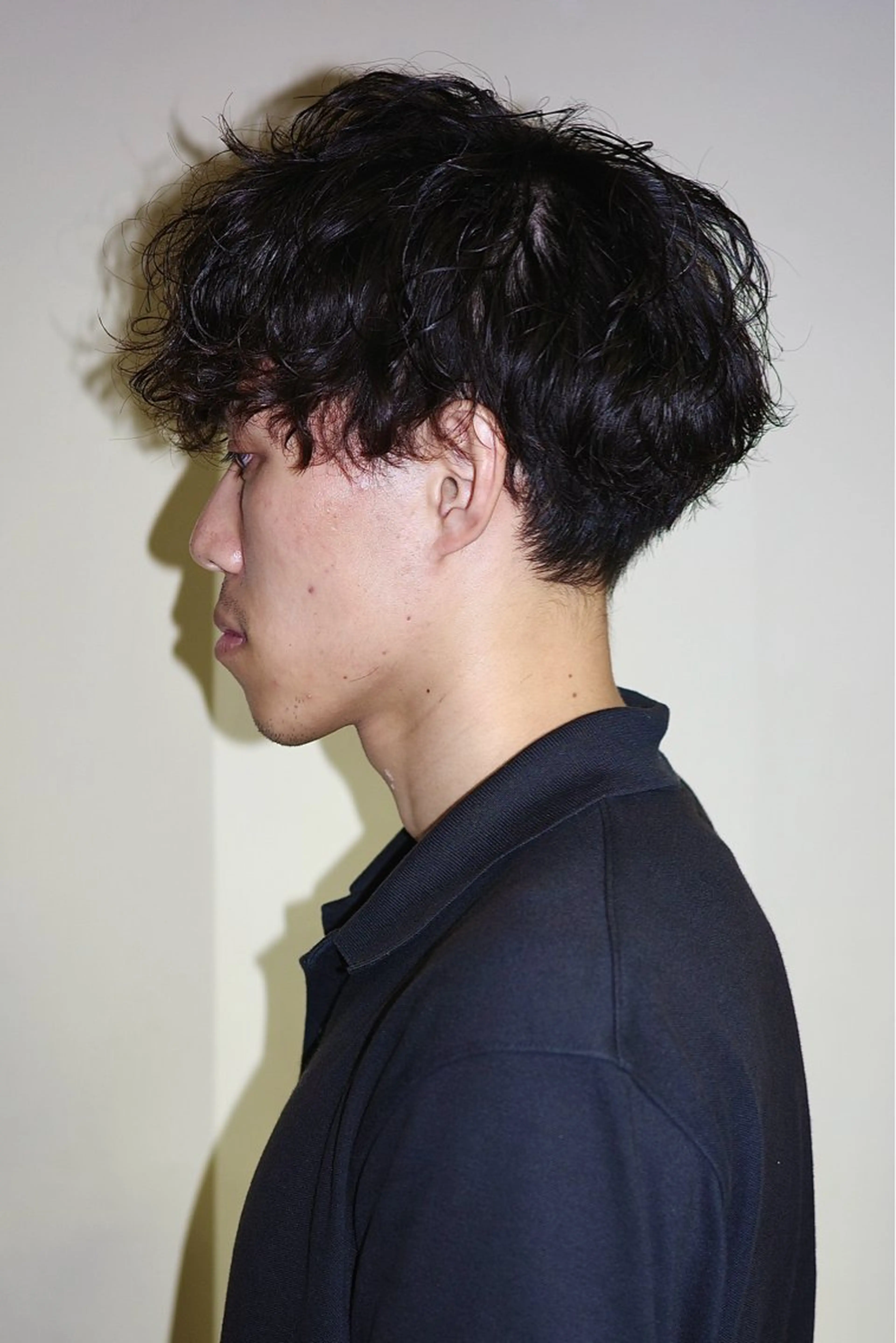 ショート パーマ メンズ メンズパーマ スパイラルパーマ パーマ 浅岡 昭汰のヘアスタイル