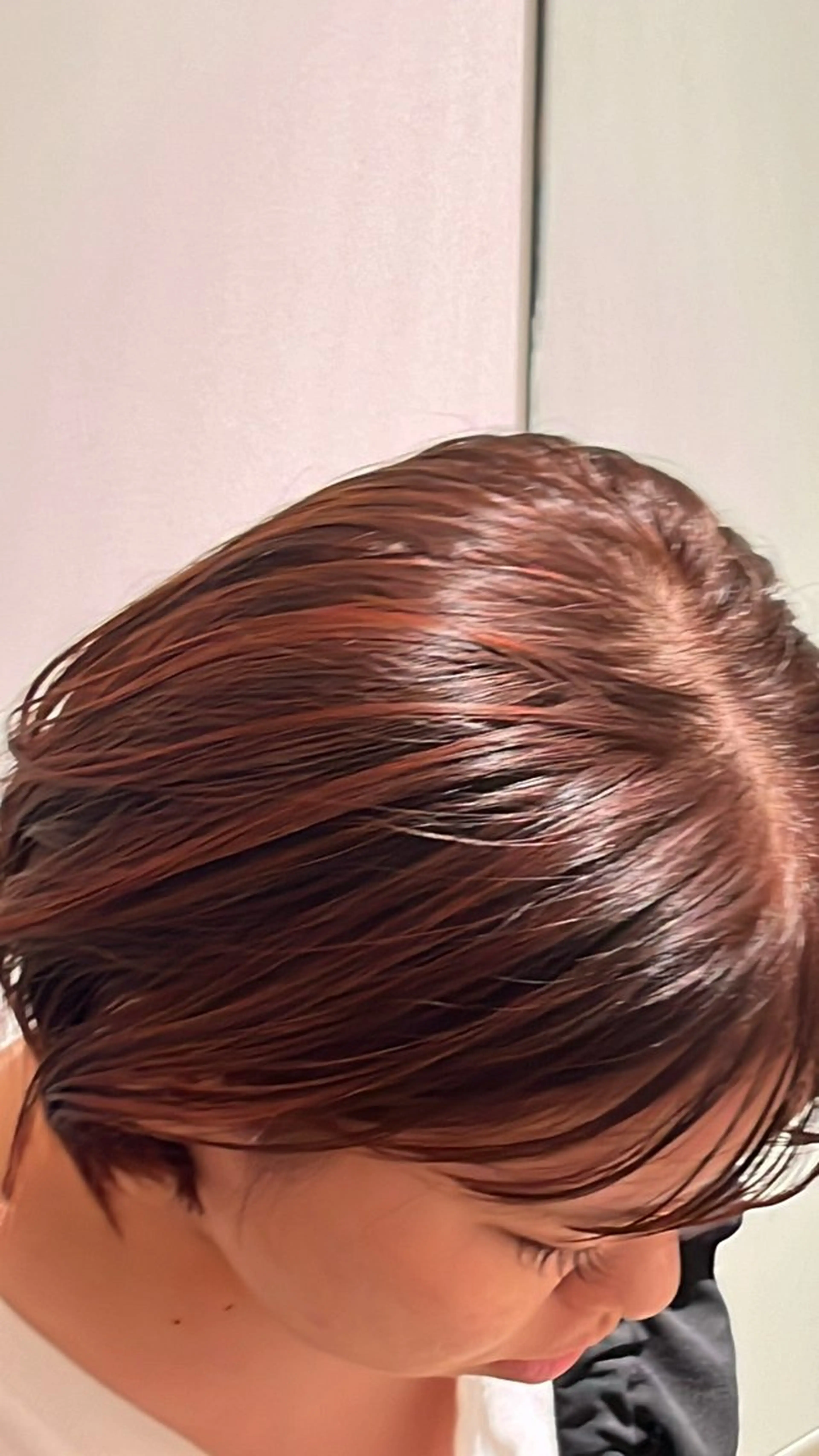 カラー ブリーチ ブリーチなしカラー she. ハルカのヘアスタイル