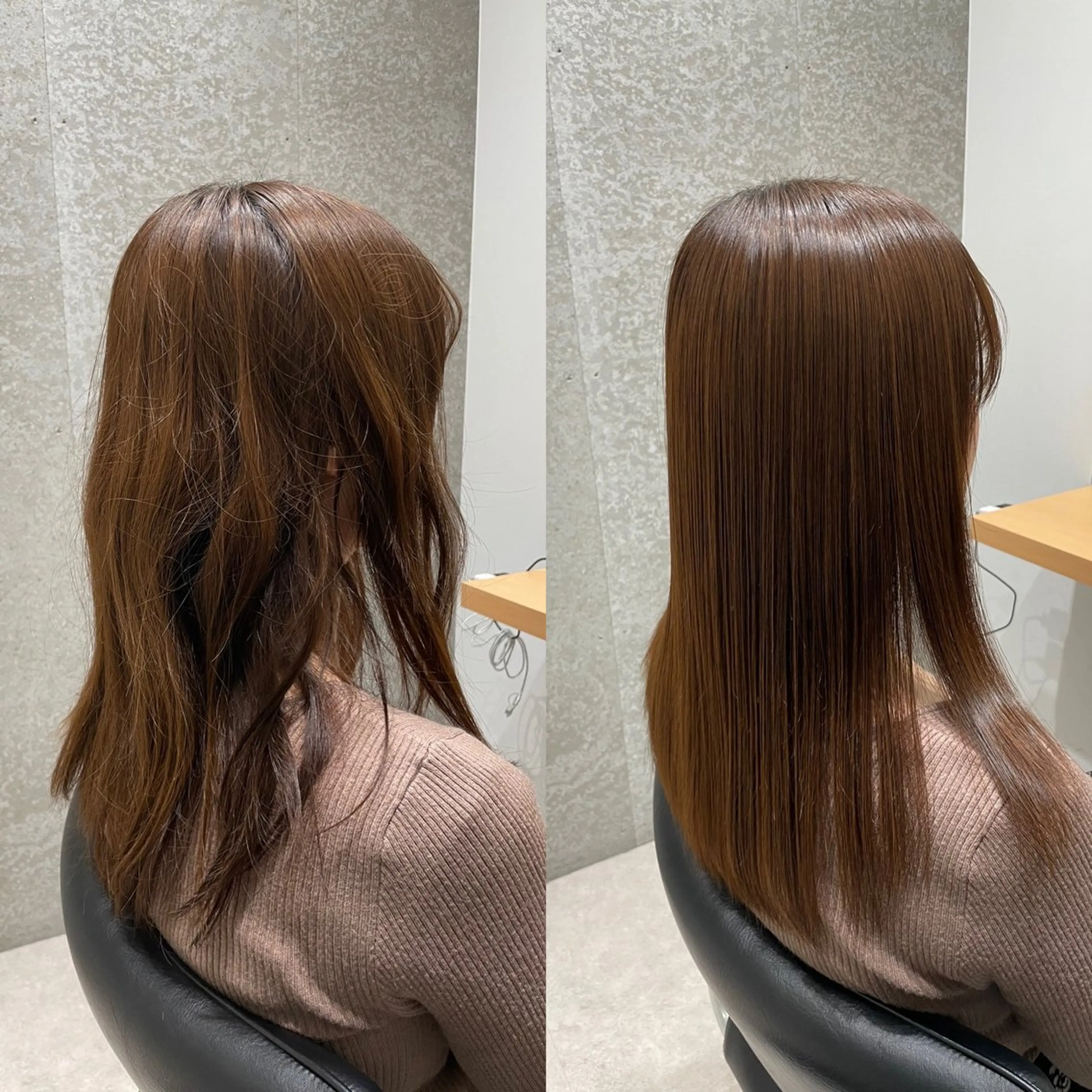 ミディアム 髪質改善 トリートメント トリートメント ヘッドスパ 髪質改善ヘアケア 艶髪特化/上田のヘアスタイル