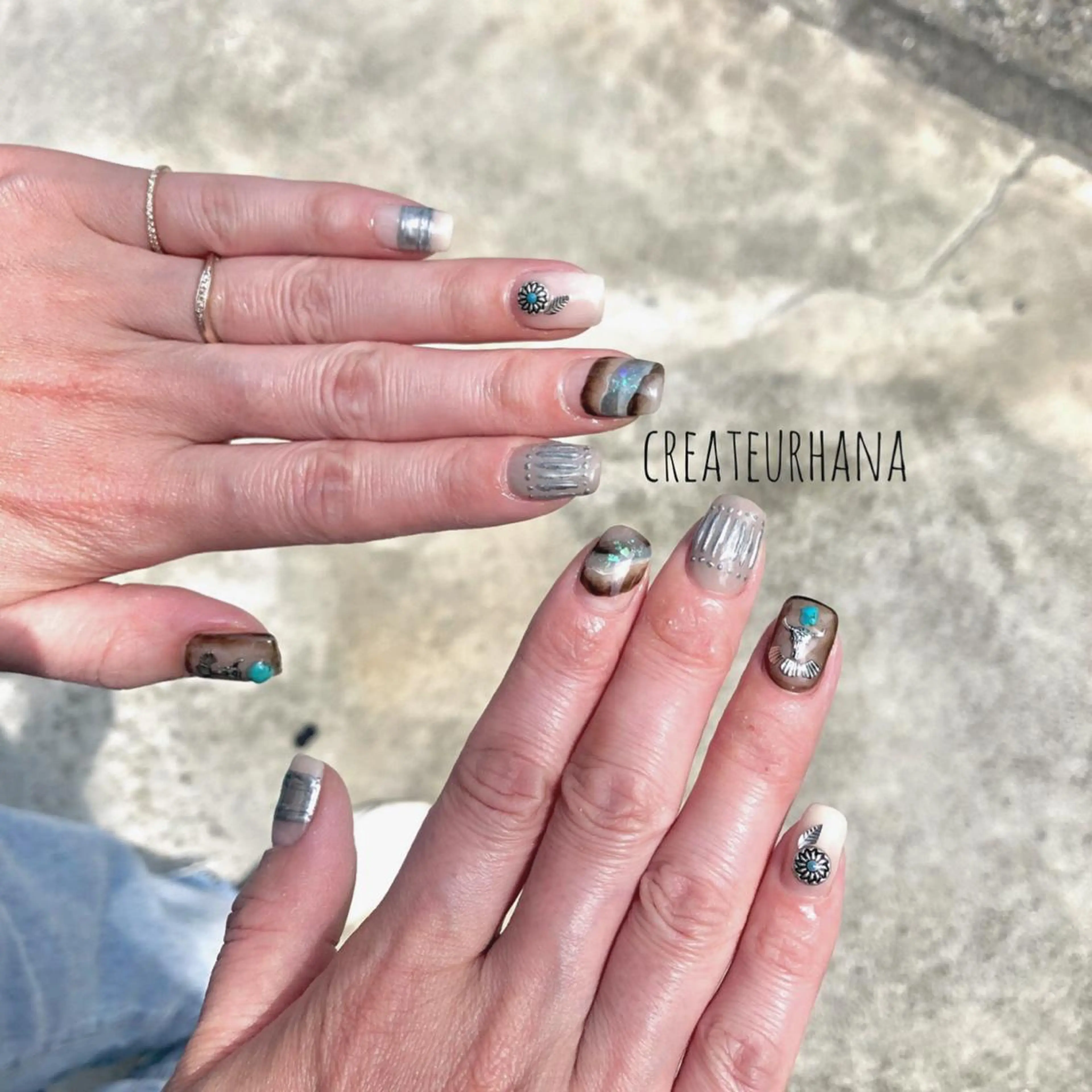 ネイル 三橋 結菜のネイルデザイン