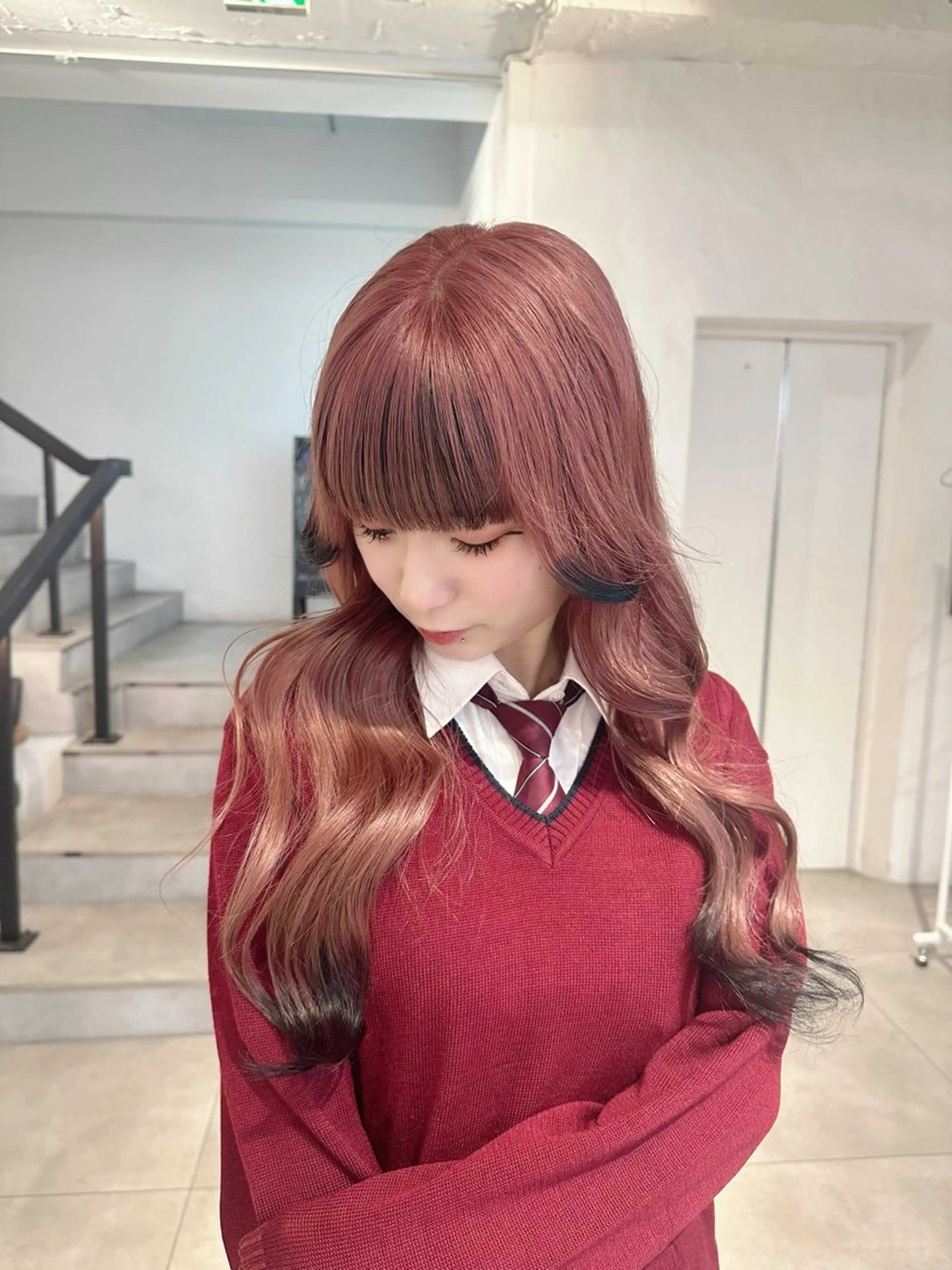 カラー ヘアカラー ハイトーン特化 pepe🎀のヘアスタイル