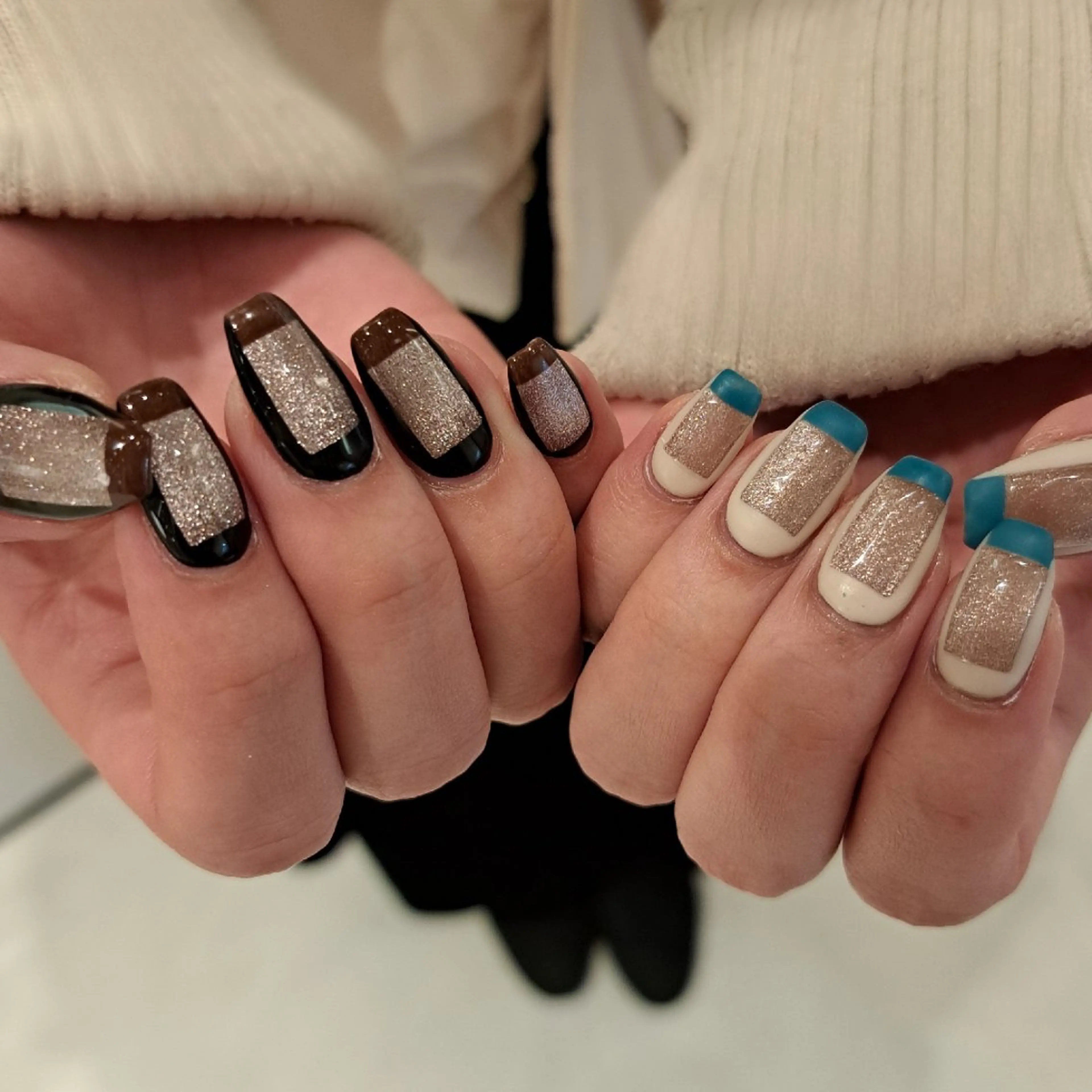 ネイル アートネイル マグネットネイル 持ち込み Nail mood デザイン持ち込みokのネイルデザイン