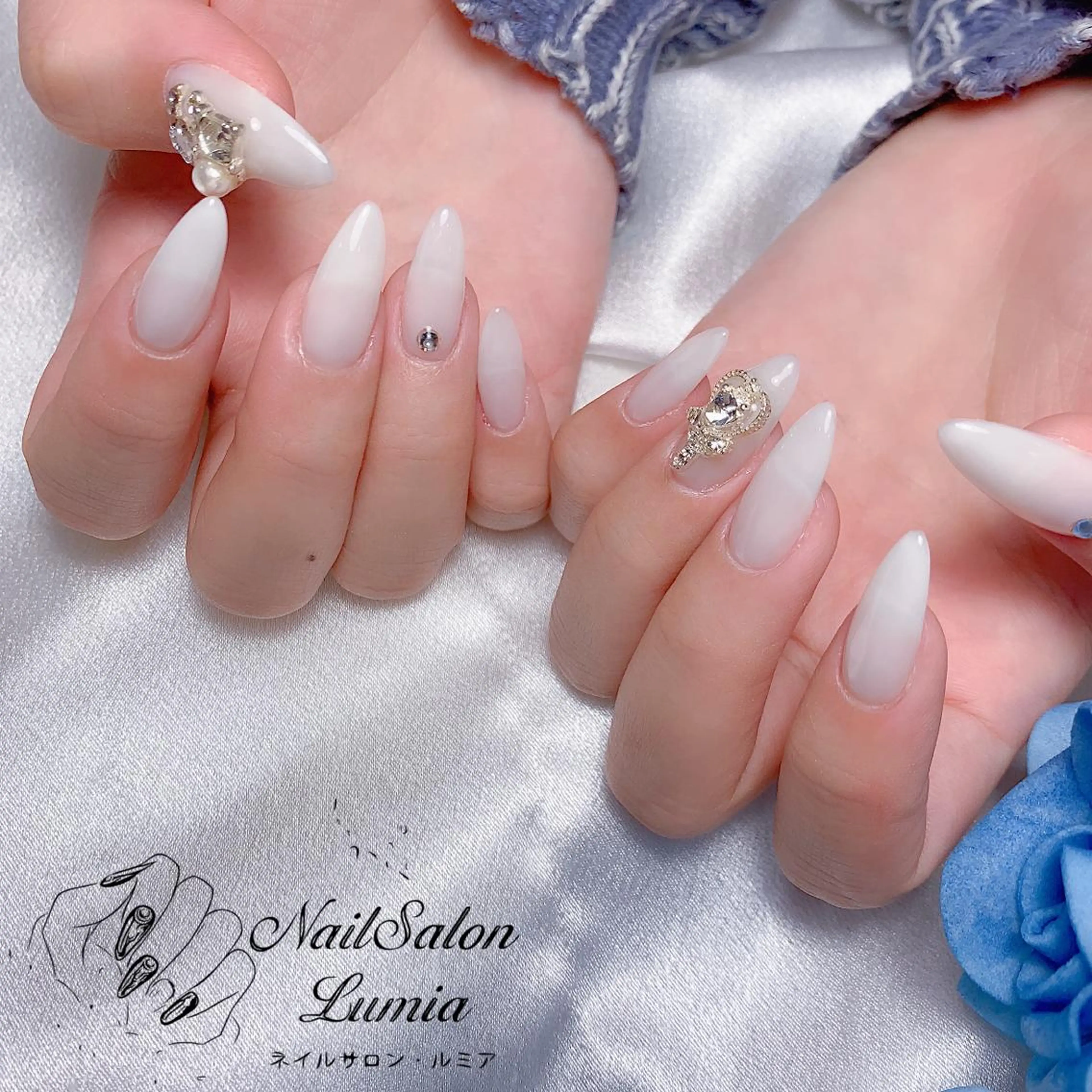 ネイル ハンドネイル ネイルサロン ルミア Lumia 店長のネイルデザイン
