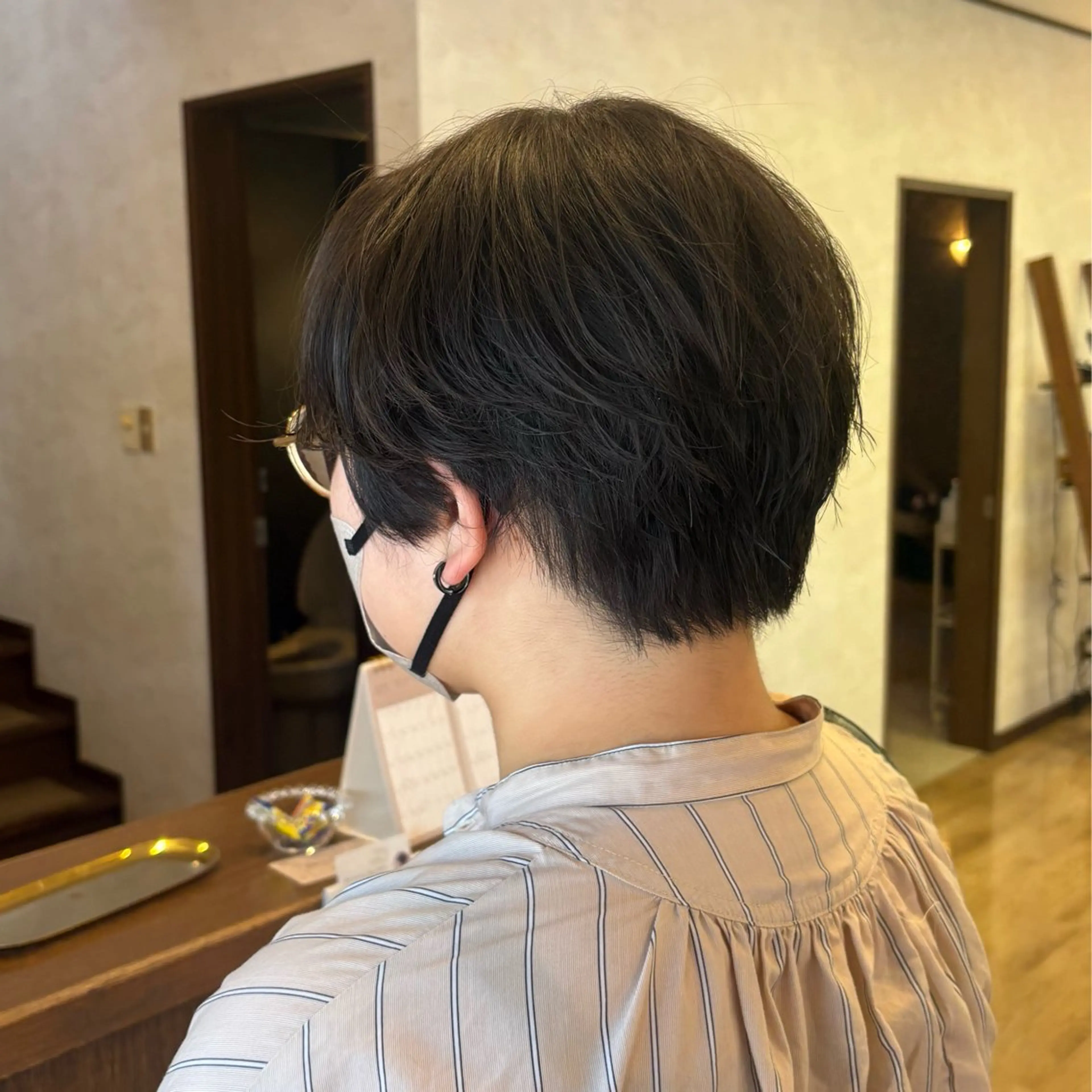 ショート カット ゆい/メンズカット /レイヤーカットのヘアスタイル