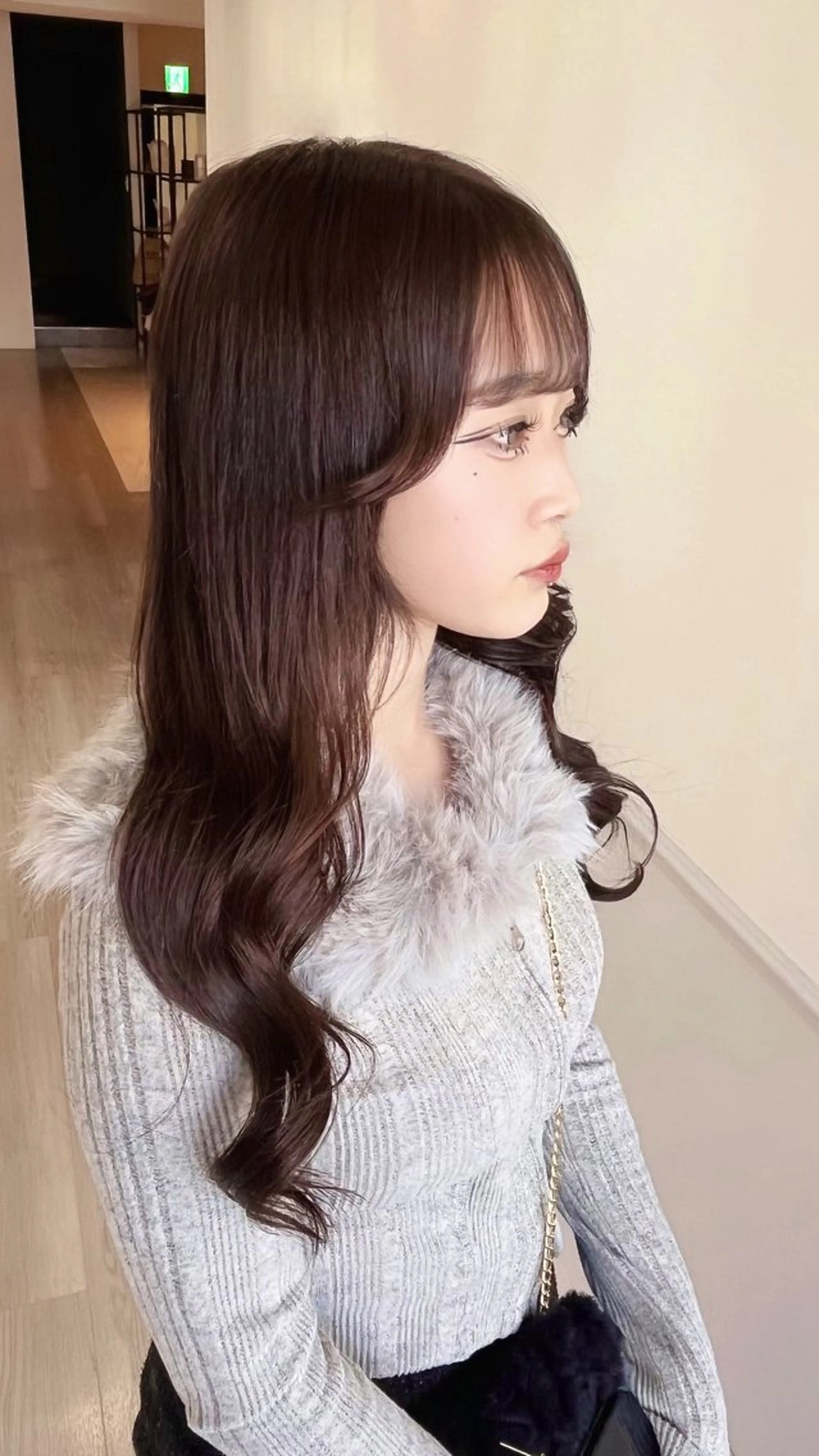 カラー ブラウンカラー ニトウ レイナのヘアスタイル