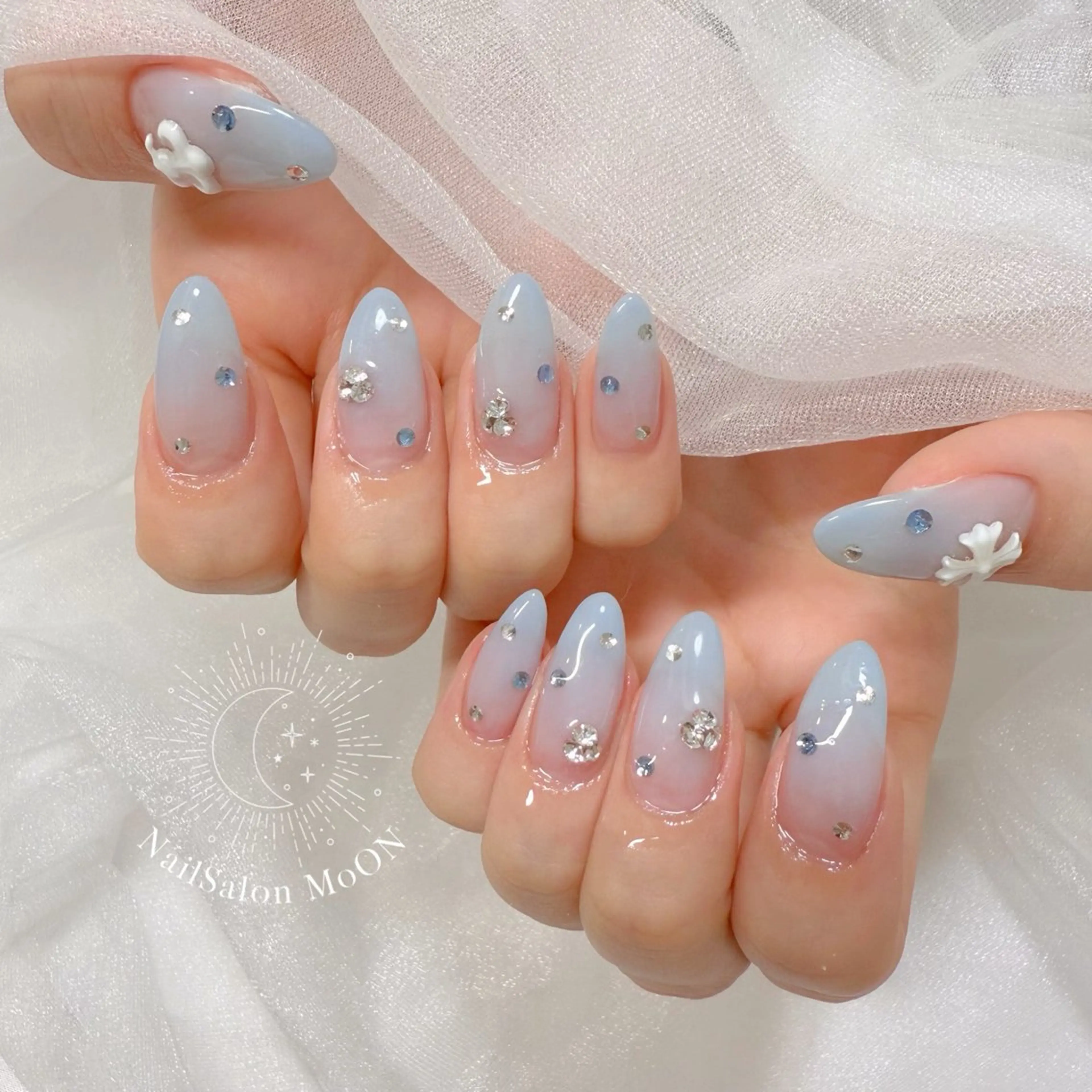 ネイル ハンドネイル ハンドケア MoON...❤︎ MeGuのネイルデザイン