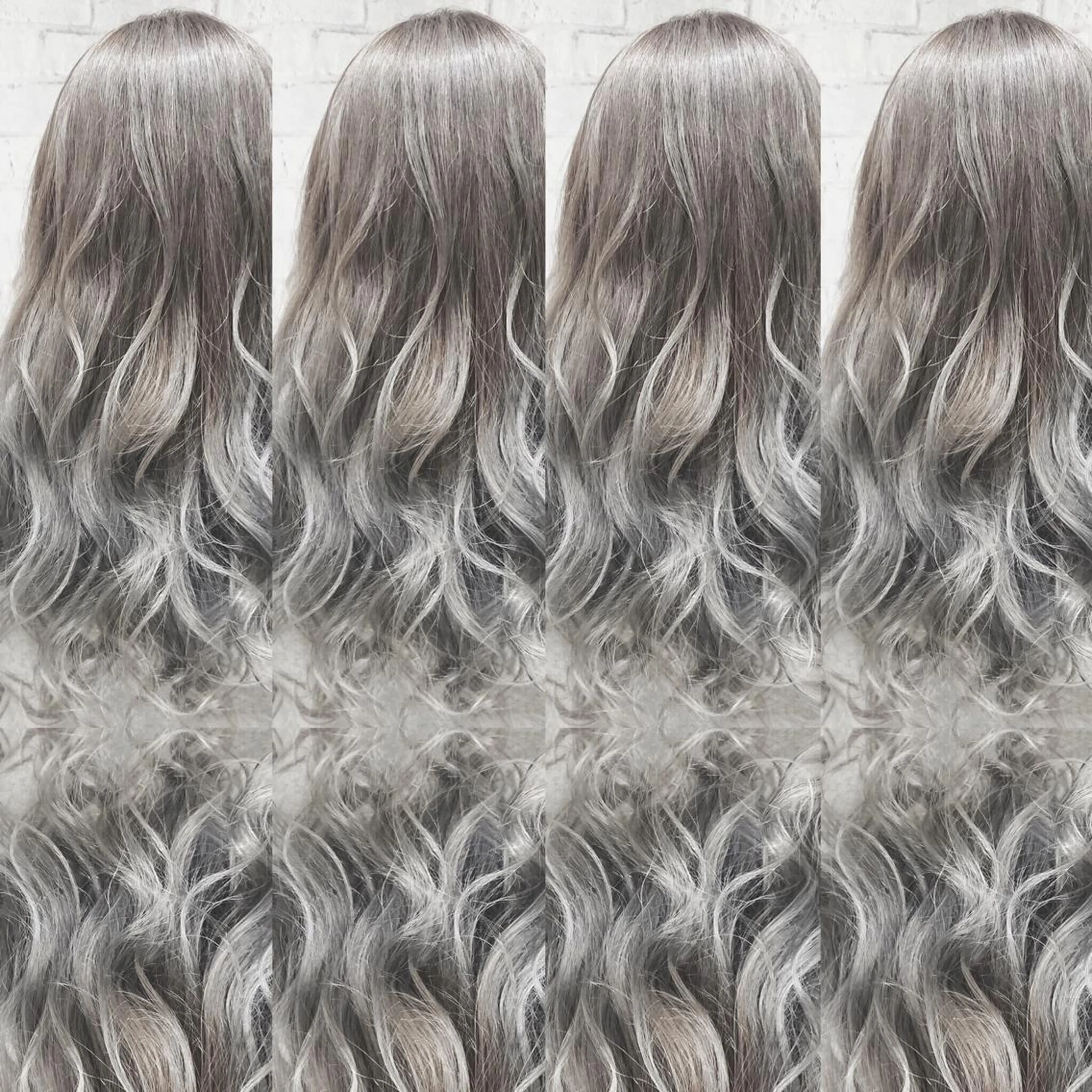 ロング カラー ヘアアレンジ ブリーチ グラデーションカラー ヘアカラー トリートメント 秋山 幸太のヘアスタイル