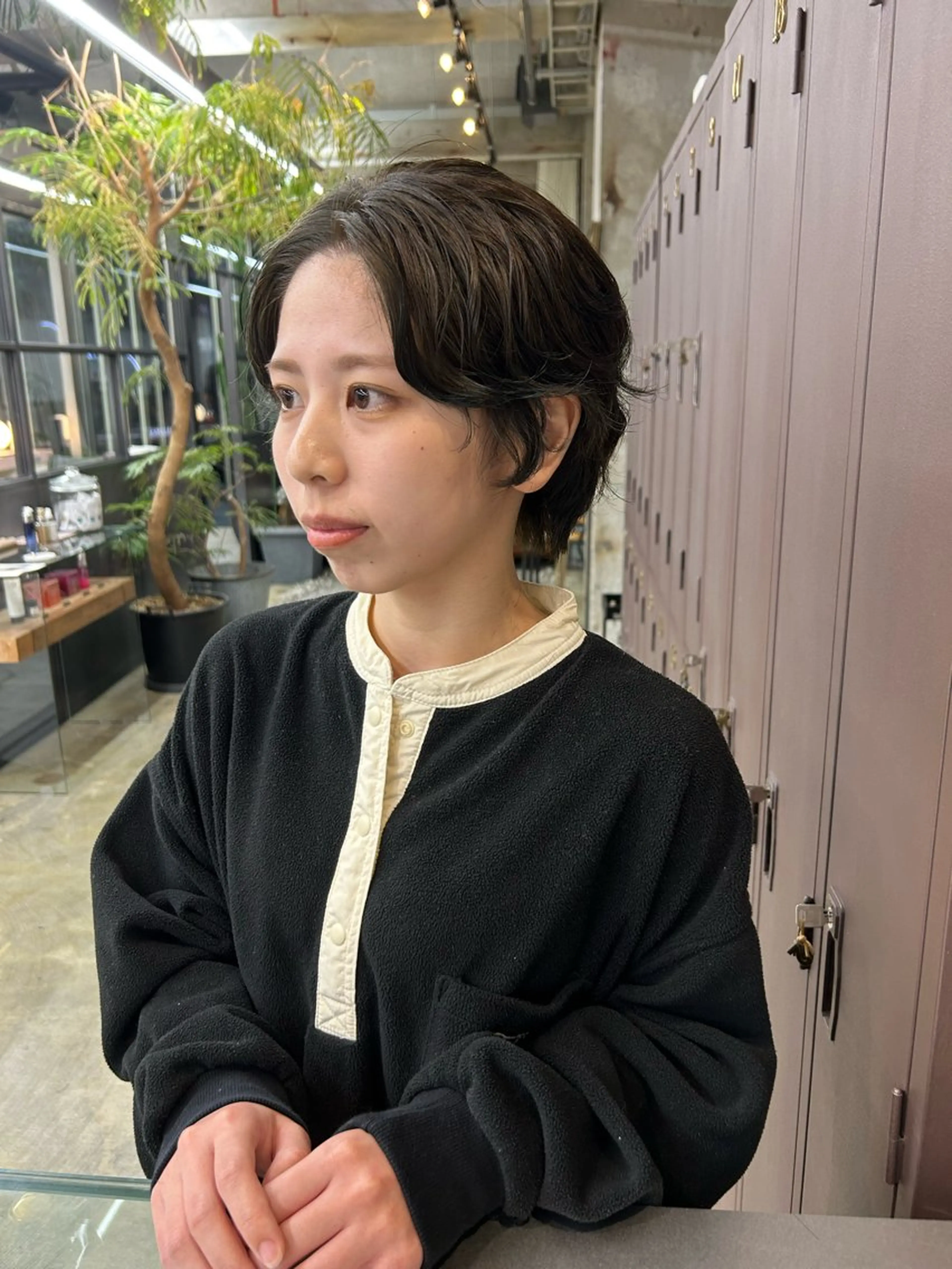 ショート ショートヘア 森田遥奈/透明感カラ ー/似合わせカットのヘアスタイル