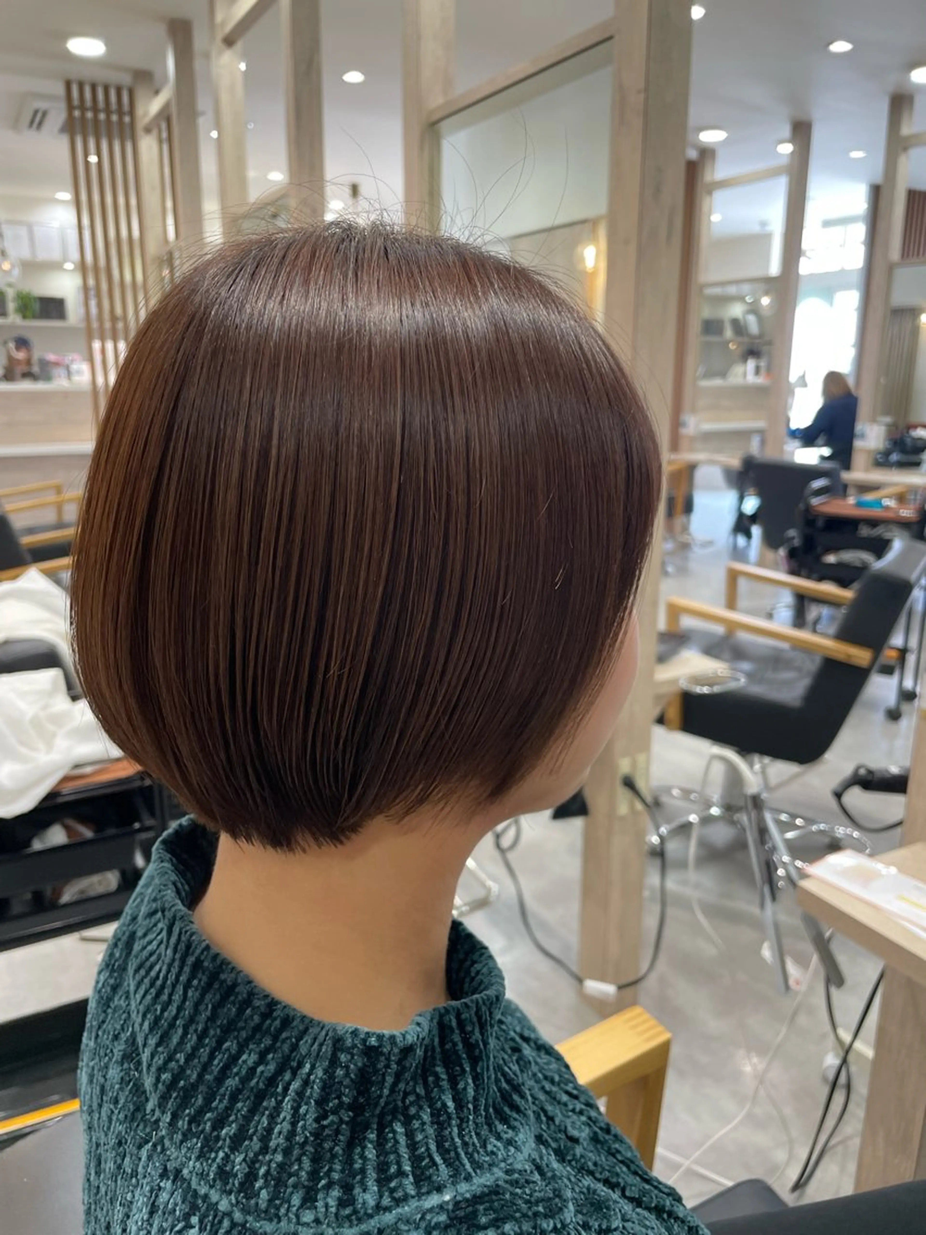 ショート カット 永田 まどかのヘアスタイル