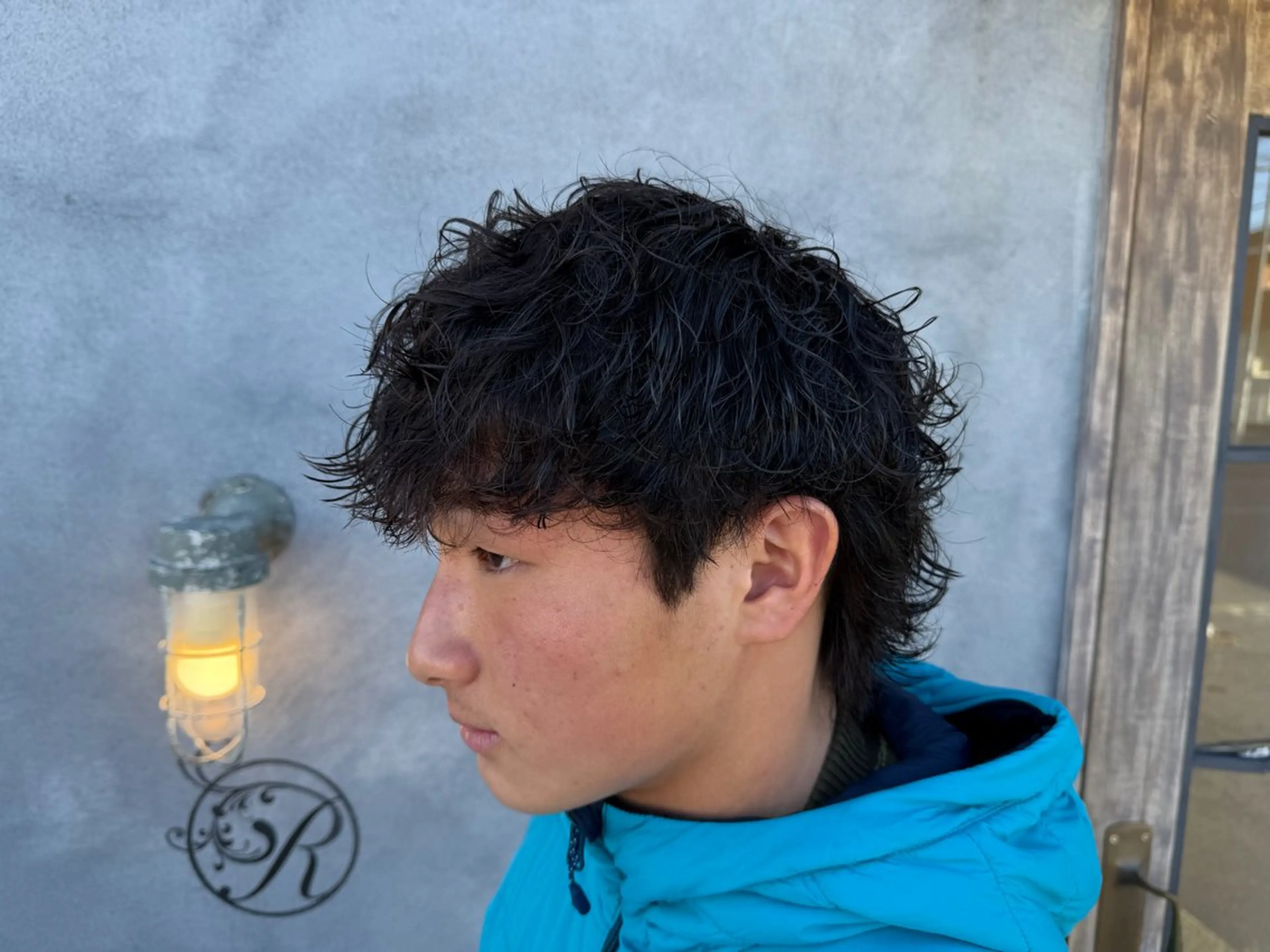 メンズ メンズパーマ 波巻きパーマ カット パーマ メンズ指名多数 ✂︎松本明日翔のヘアスタイル