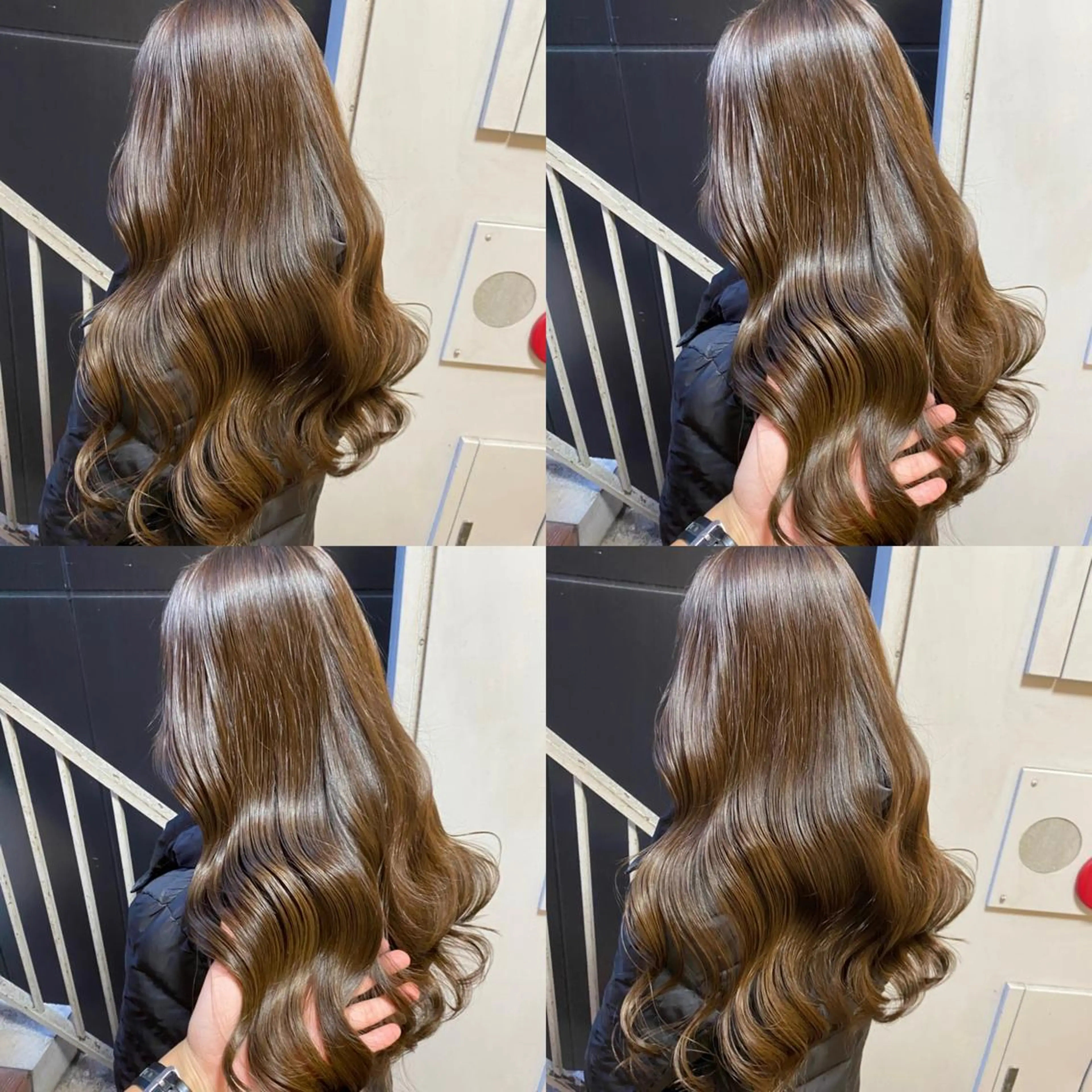 ミディアム カラー アッシュ ベージュカラー ハイライトカラー ハイトーンカラー イルミナカラー ご予約 宜しくお願いします！のヘアスタイル